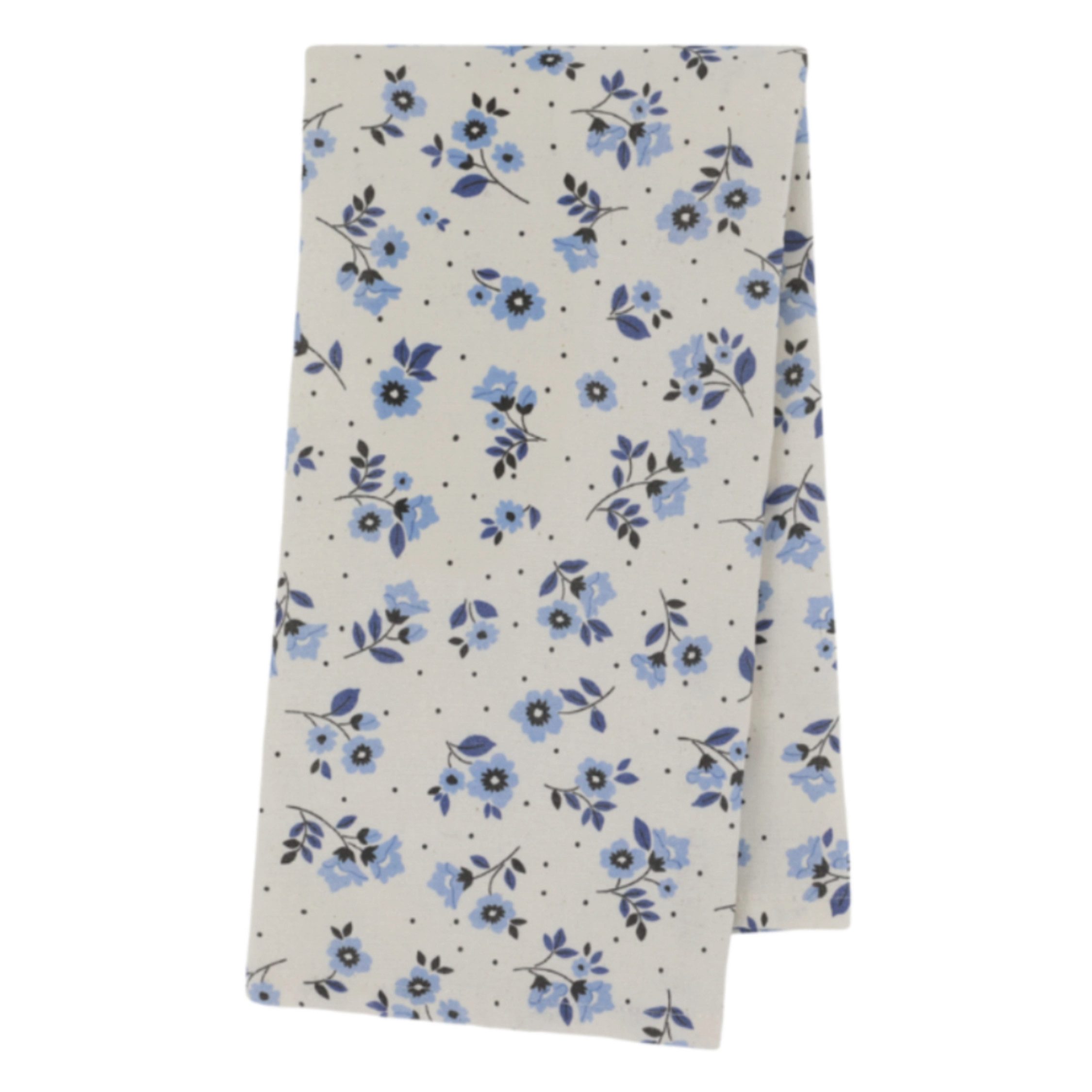 Chic Antique Geschirrtuch Chic Antique Aix Geschirrtuch Ocean Blue mit Blumen