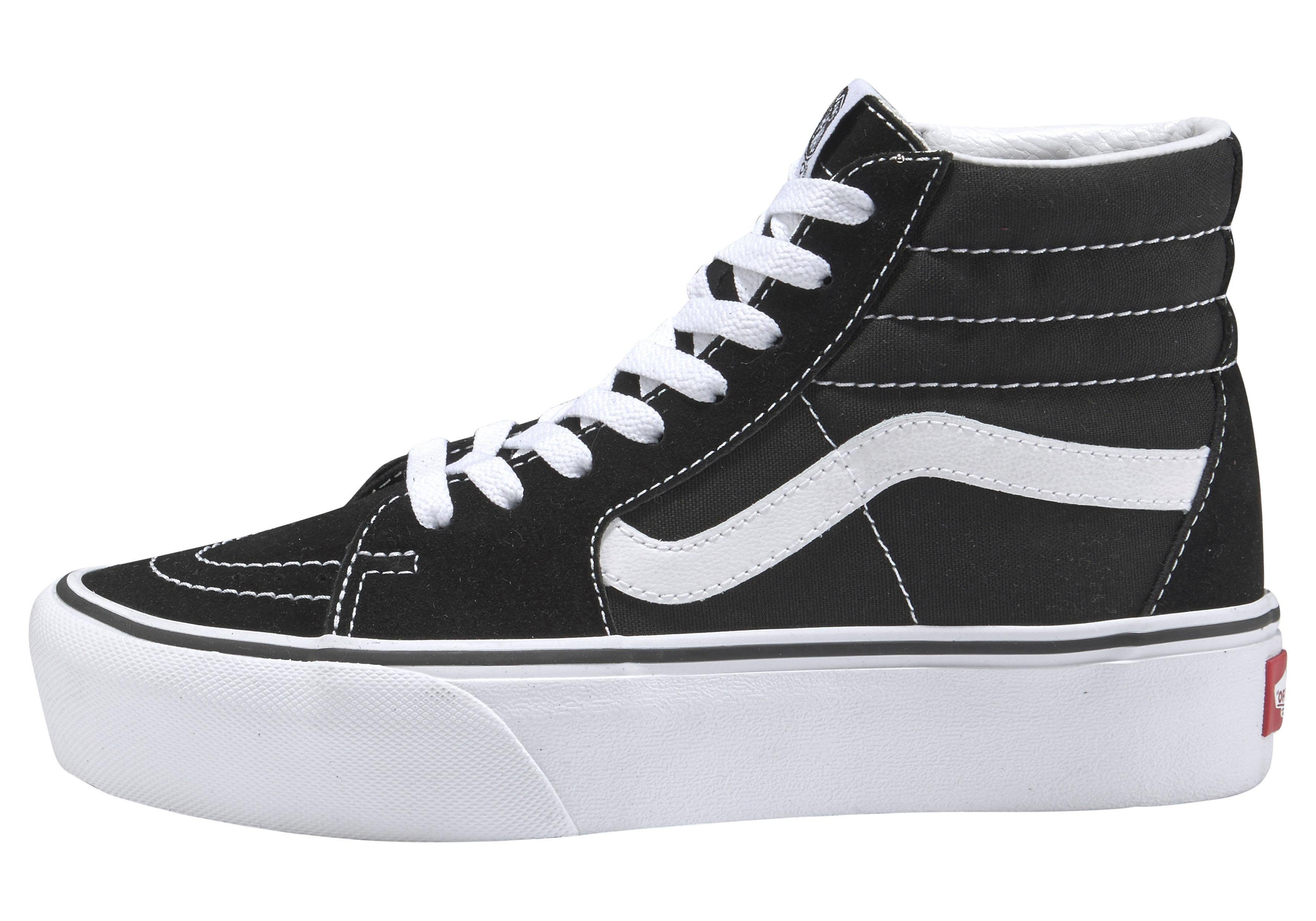 Vans UA SK8-Hi Platform 2.0 Plateausneaker aus textilem Canvas-Material günstig online kaufen