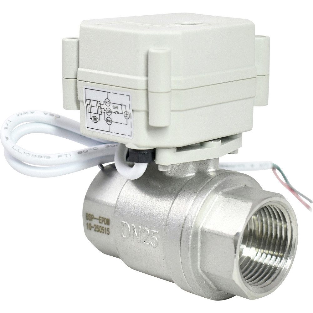 TRU COMPONENTS Sensor TRU COMPONENTS TC-A20-T25-S2-C/9-24VDC Kugelhahn Bistabil 0 bis 10 b