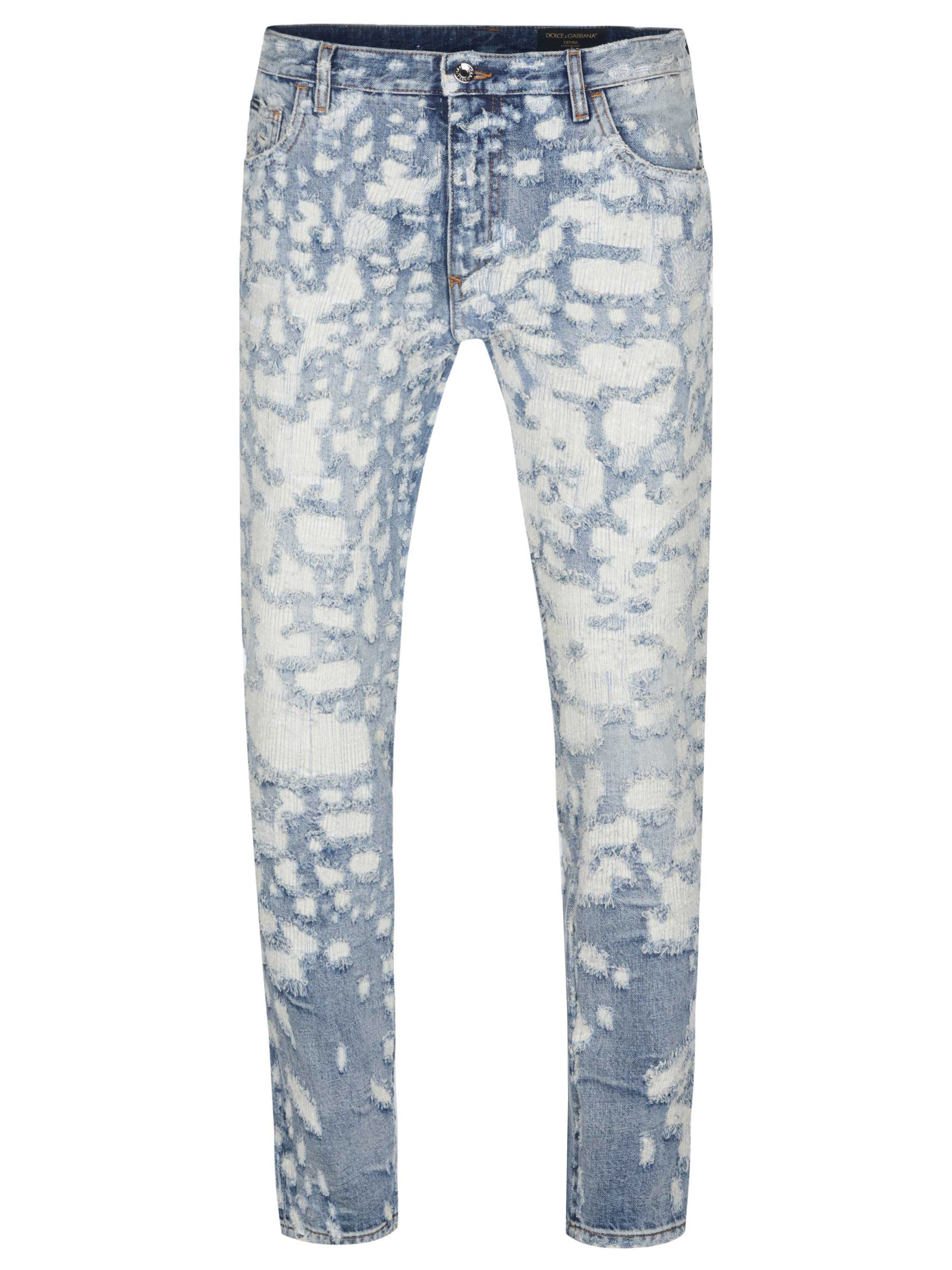 DOLCE & GABBANA Straight-Jeans Dolce & Gabbana Jeans blau