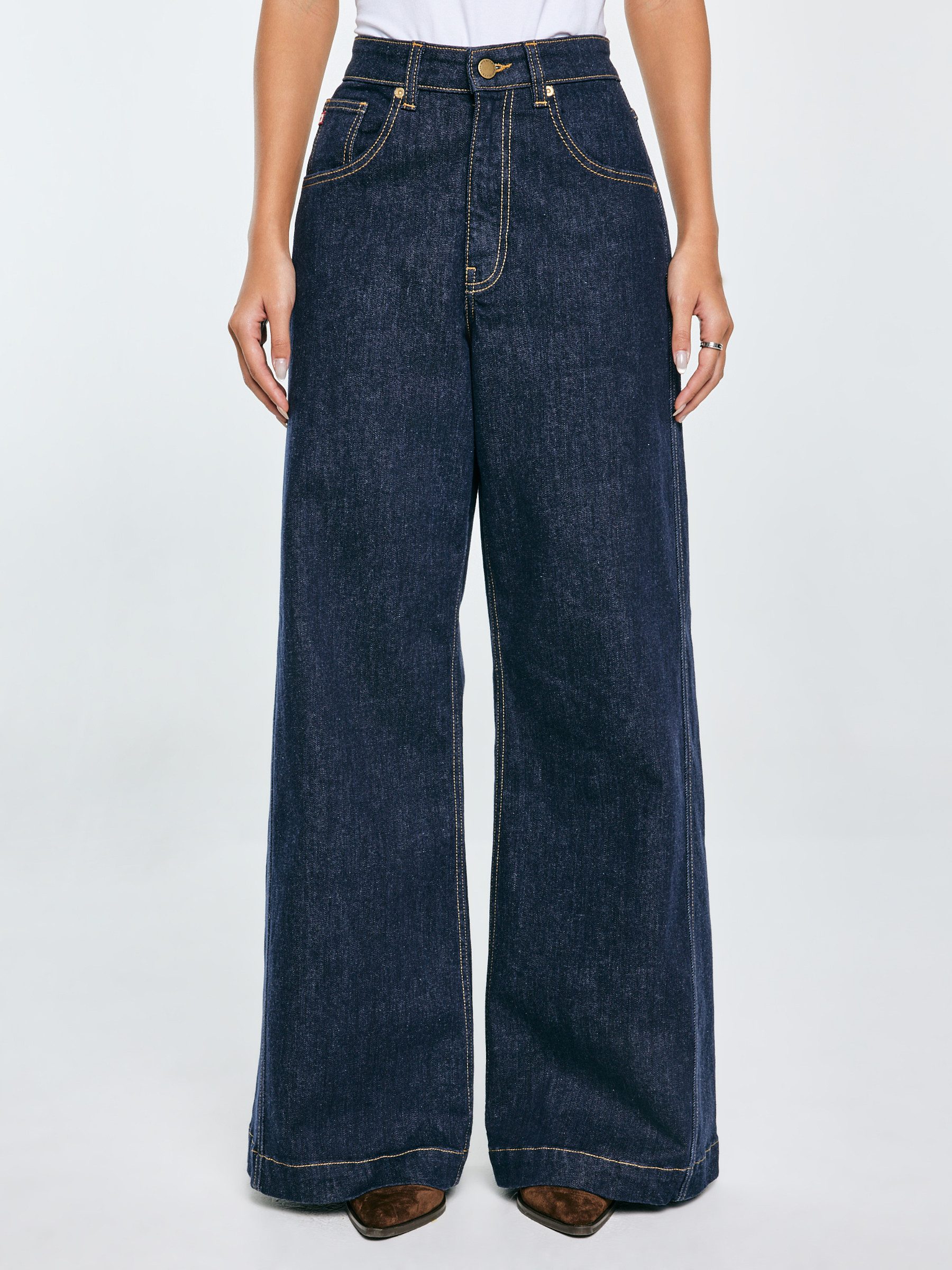 BIG STAR Weite Jeans BARB hohe Leibhöhe