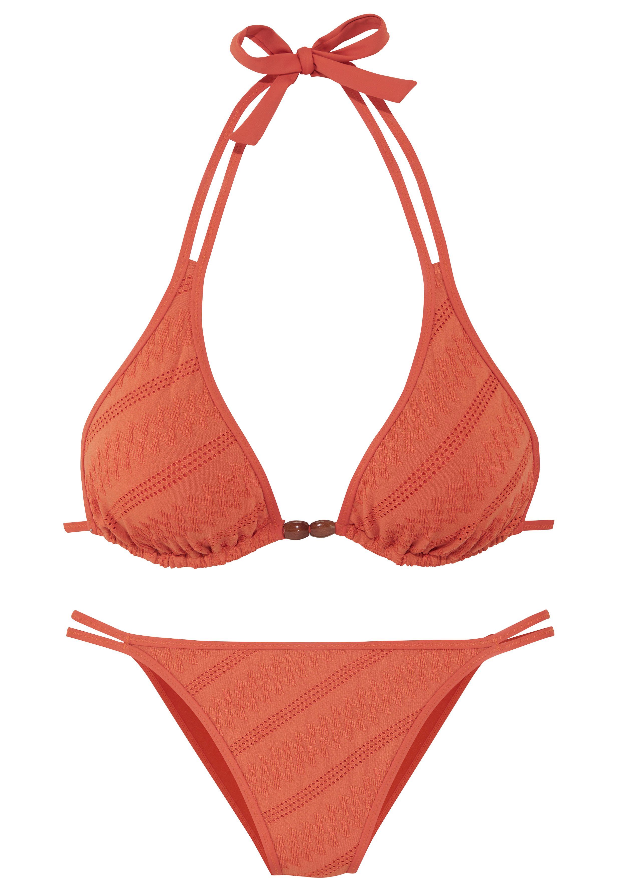 s.Oliver Triangel-Bikini Naila (Set) mit Struktur günstig online kaufen