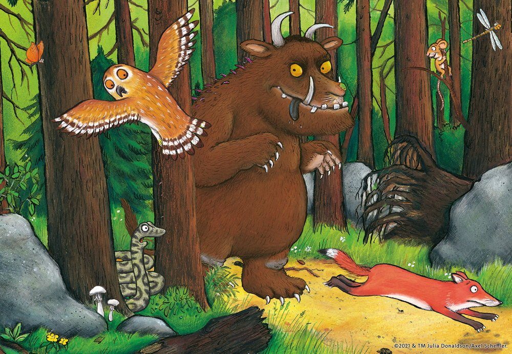 Ravensburger Puzzle Grüffelo Der Waldspaziergang 05227, 24 Puzzleteile