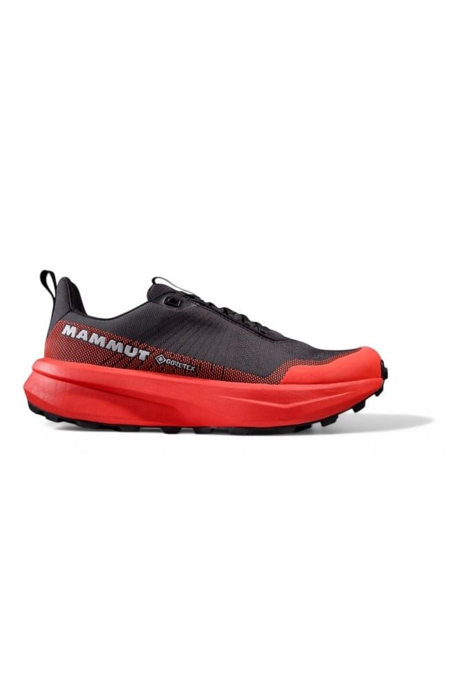Mammut Aenergy Mtn Low GTX (Fast Hiking, wasserdicht) schwarz/rot Herren Wanderschuh