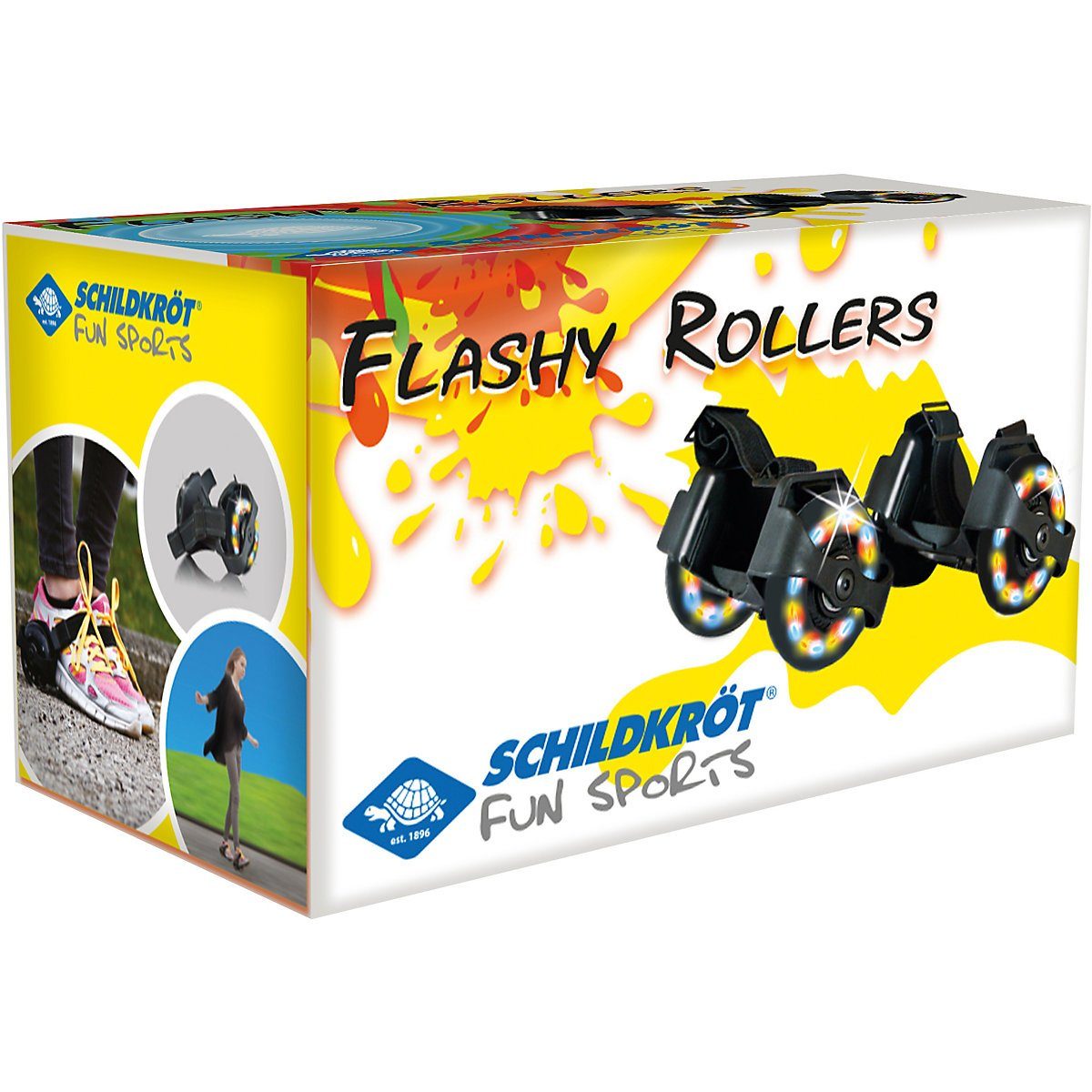 Spielzeug Rollschuhe Schildkröt Rollschuhe Flashy Rollers