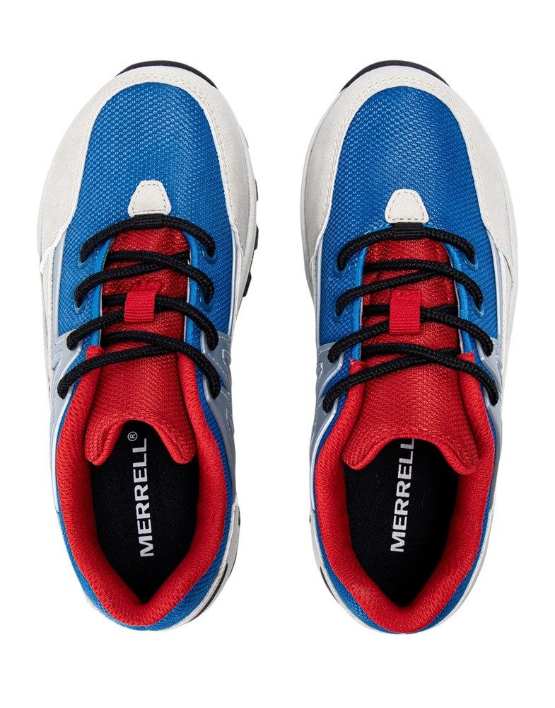 Merrell Moab Speed 2 FST (wasserdicht) blau/grau Jungen Wanderschuh