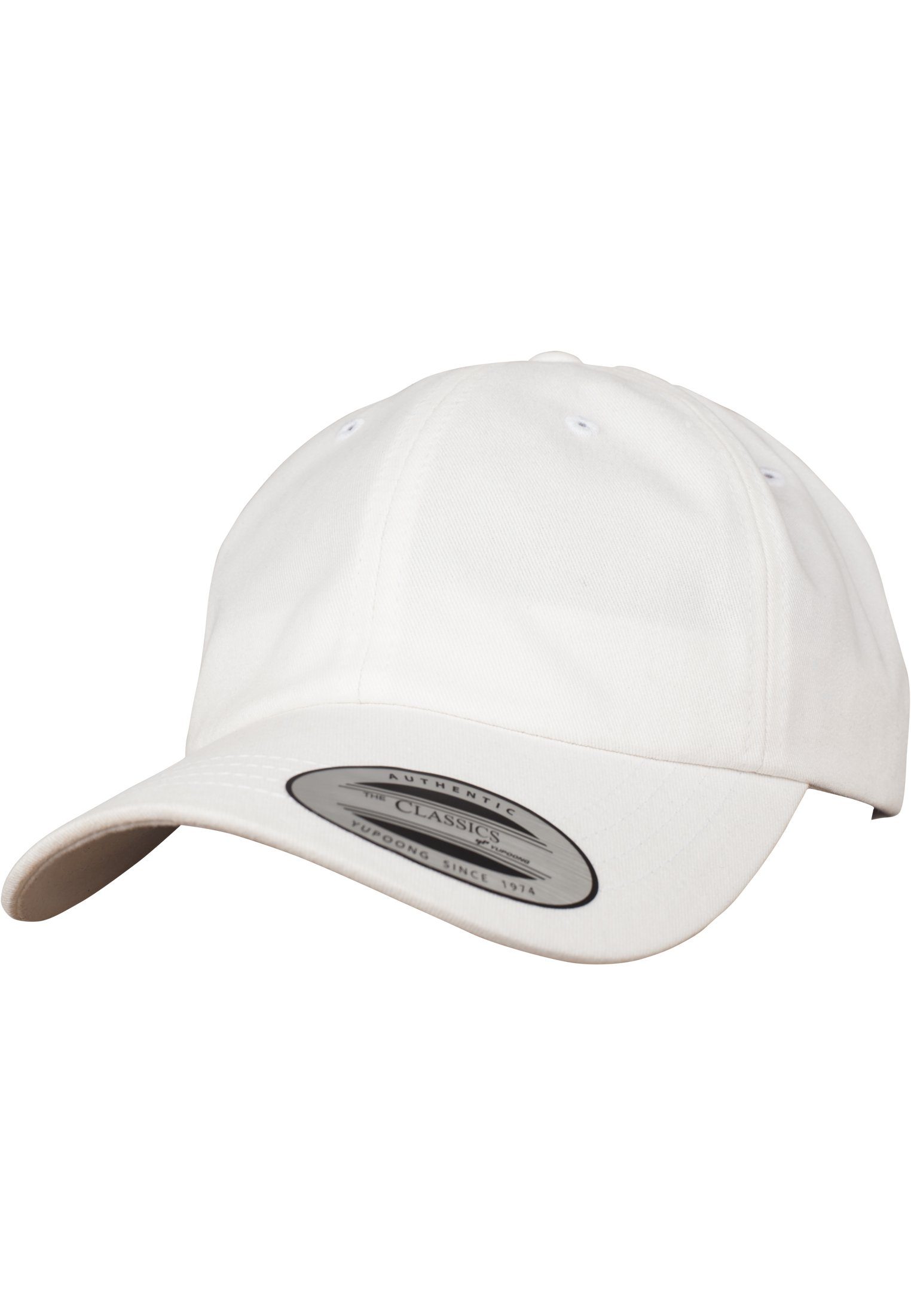 Dad Flexfit Cap Twill Flex Accessoires white Cotton Peached Cap