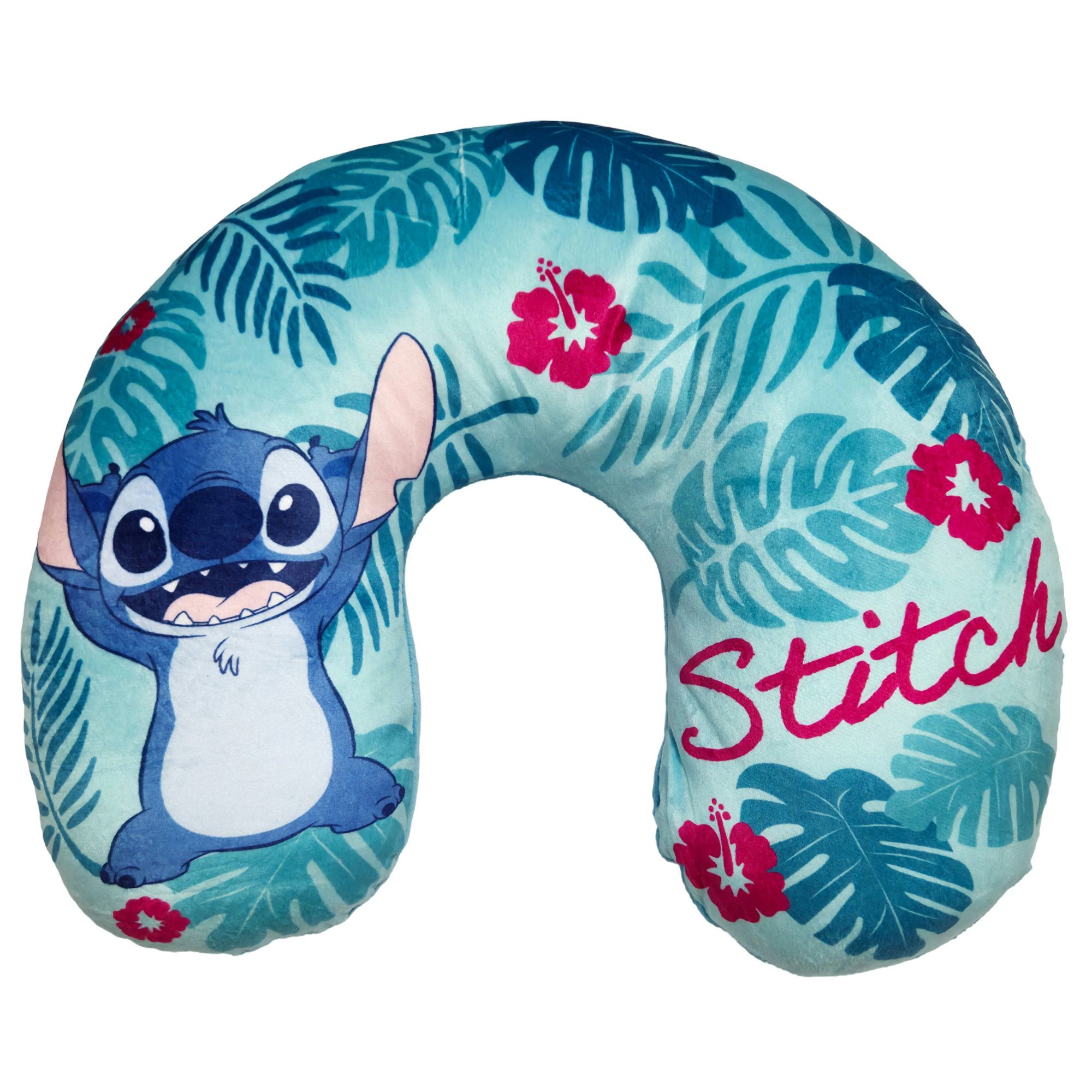Disney Nackenkissen Disney Lilo und Stitch Reisekissen Nackenkissen Auto Flugzeug