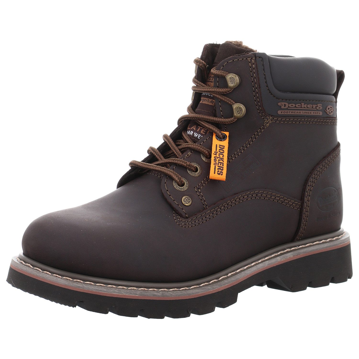 Dockers by Gerli Schnürboots Winterboots, Workerboots mit Profilsohle