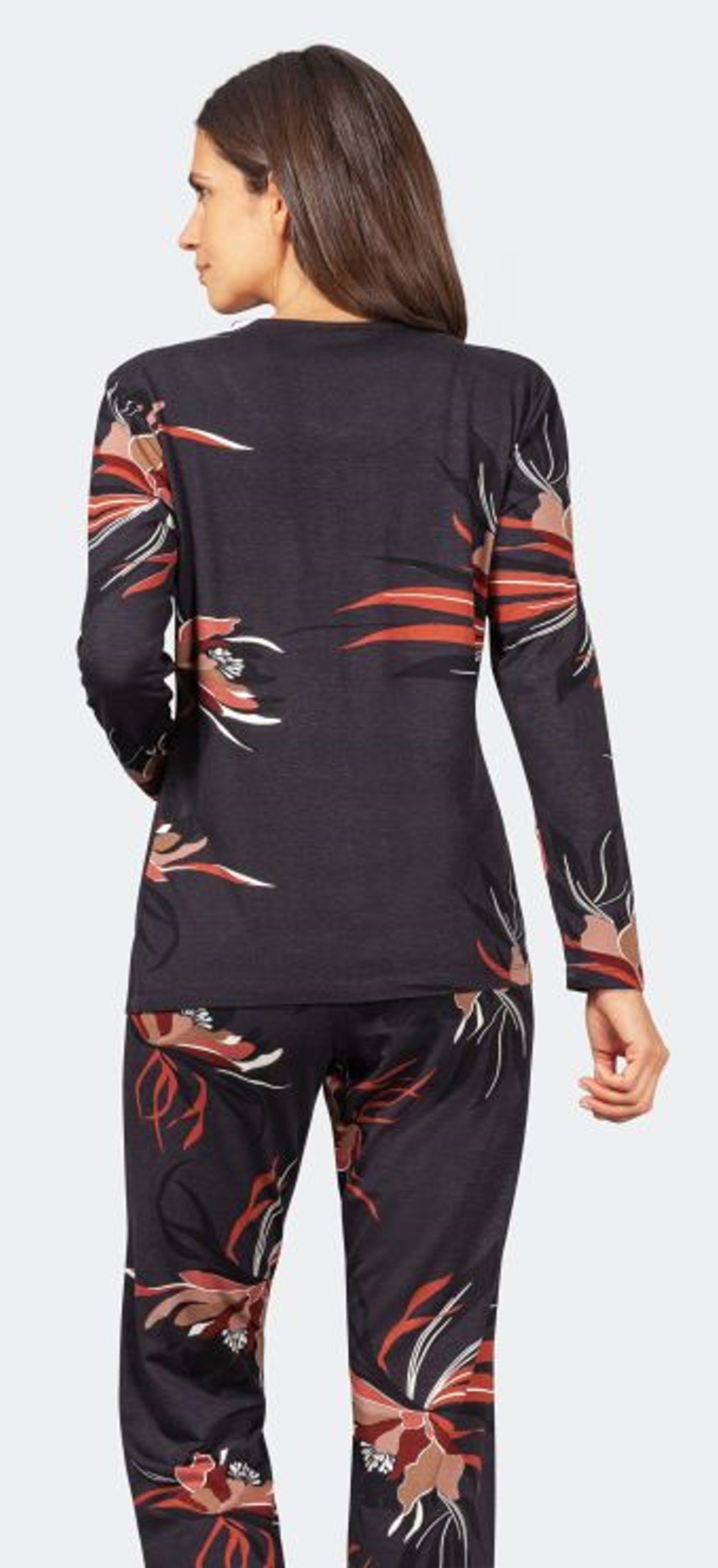 Damen Design Schlafanzug tlg) Hajo Modisches (2 Pyjama