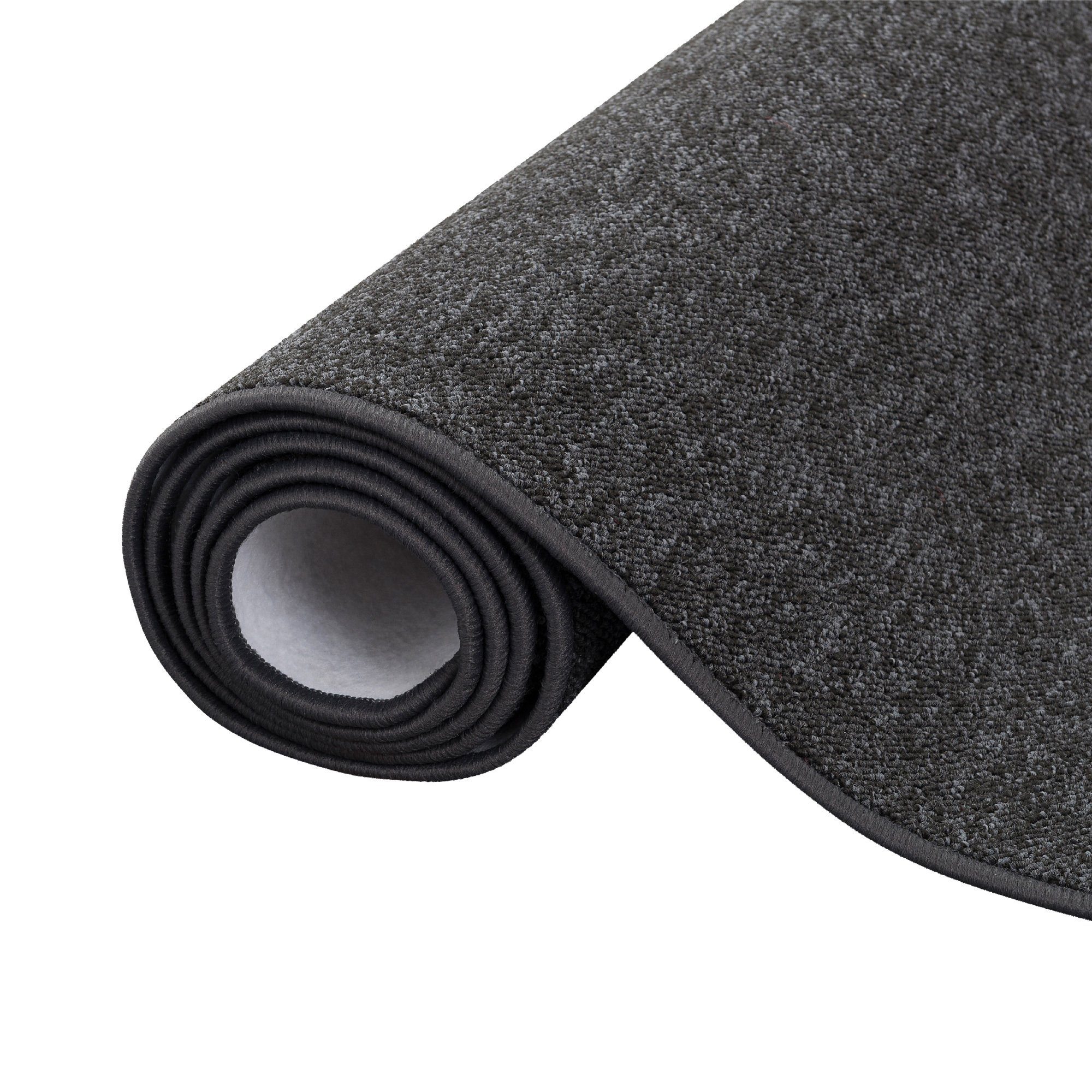 Snapstyle Veloursteppich Feinschlingen Velour Teppich Strong, Eckig, Höhe: 5 mm – Bild 4 von 5