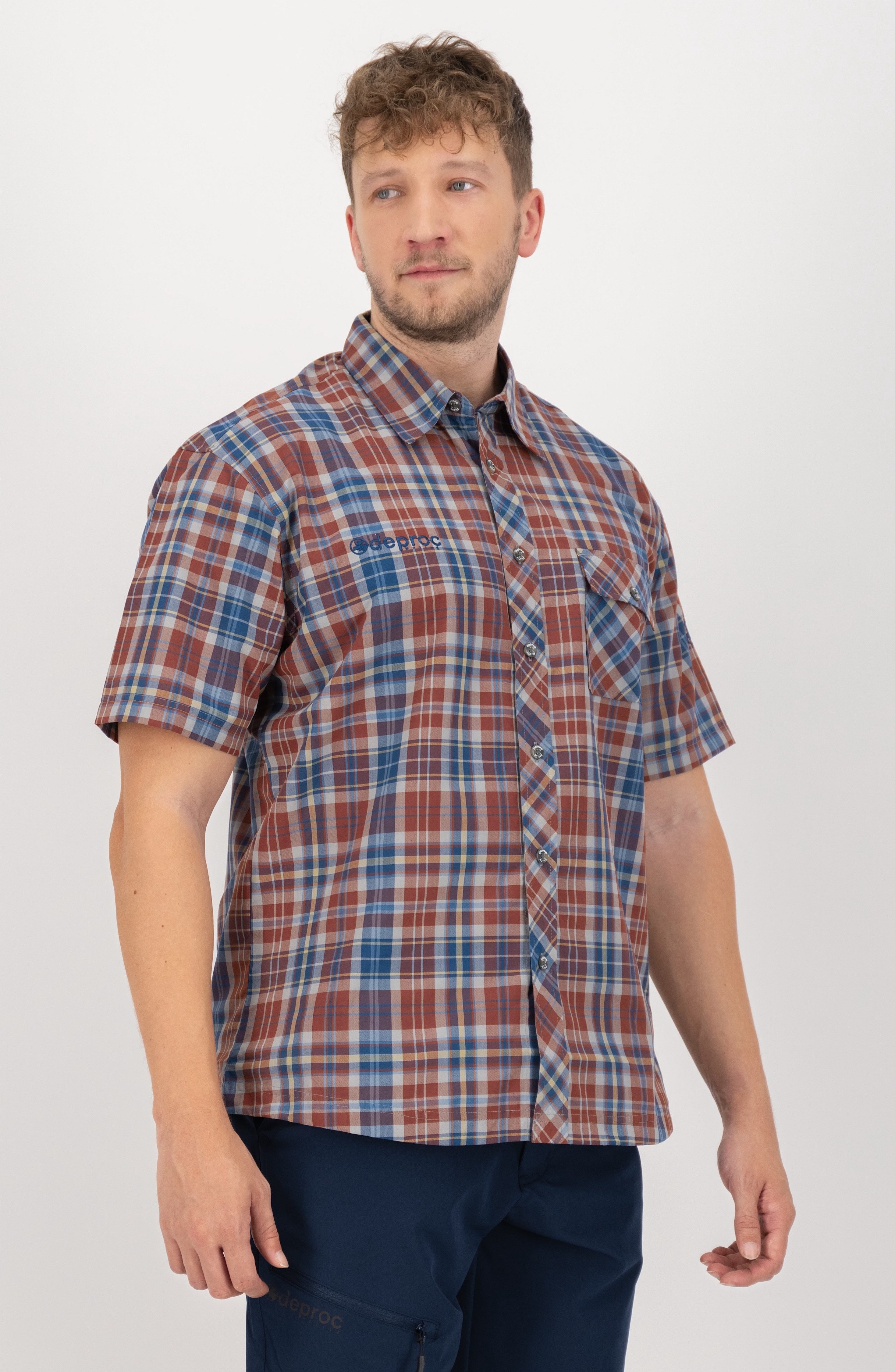 DEPROC Active Outdoorhemd COPPER II NEW Men auch in Großen Größen erhältlich