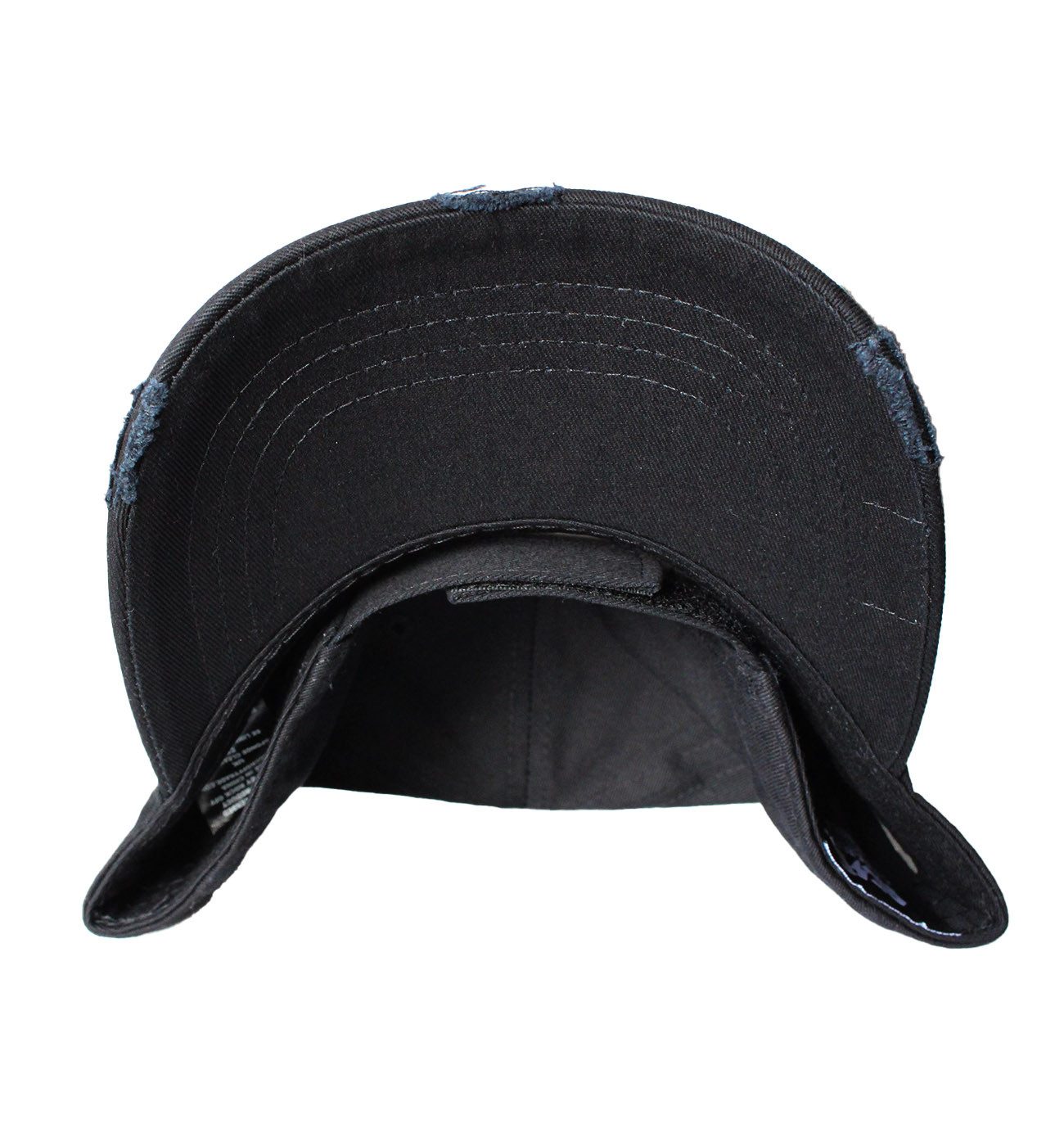 AC/DC Baseball Cap Used Look Schwarz Logo Rot