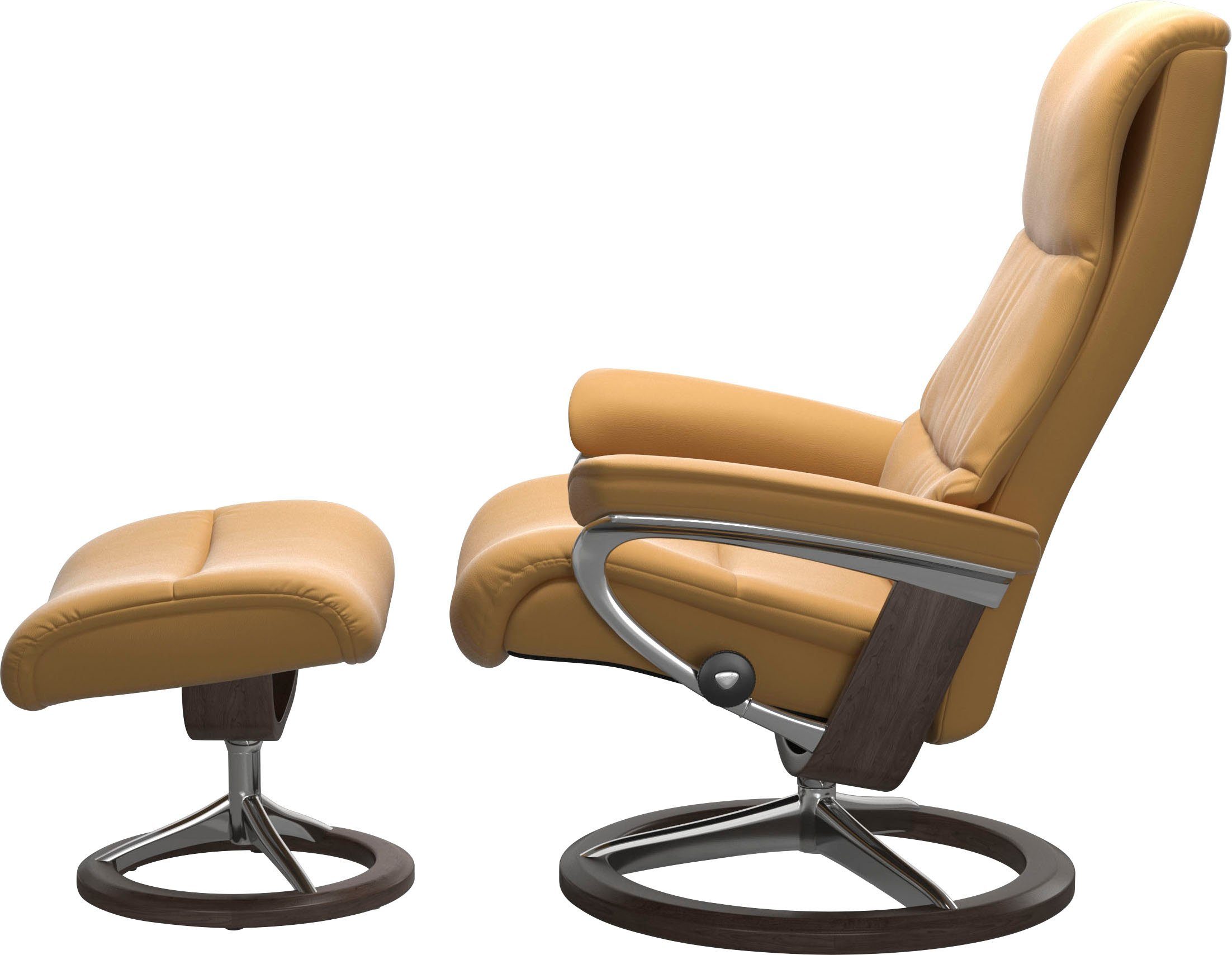 Stressless® M,Gestell View, Wenge Größe Relaxsessel mit Base, Signature