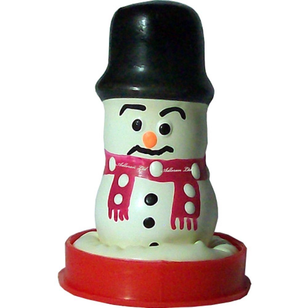 ERCO Kondome Scherzkondom Variante: Schneemann, 1 St., Scherz-Kondom, witzige Geschenkidee, handbemaltes Spaßkondom, Kondom mit Figur