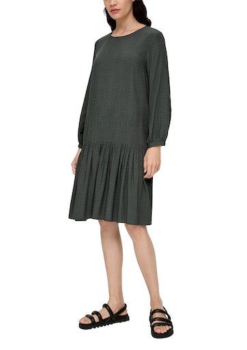 Musterung mit s.Oliver green Midikleid