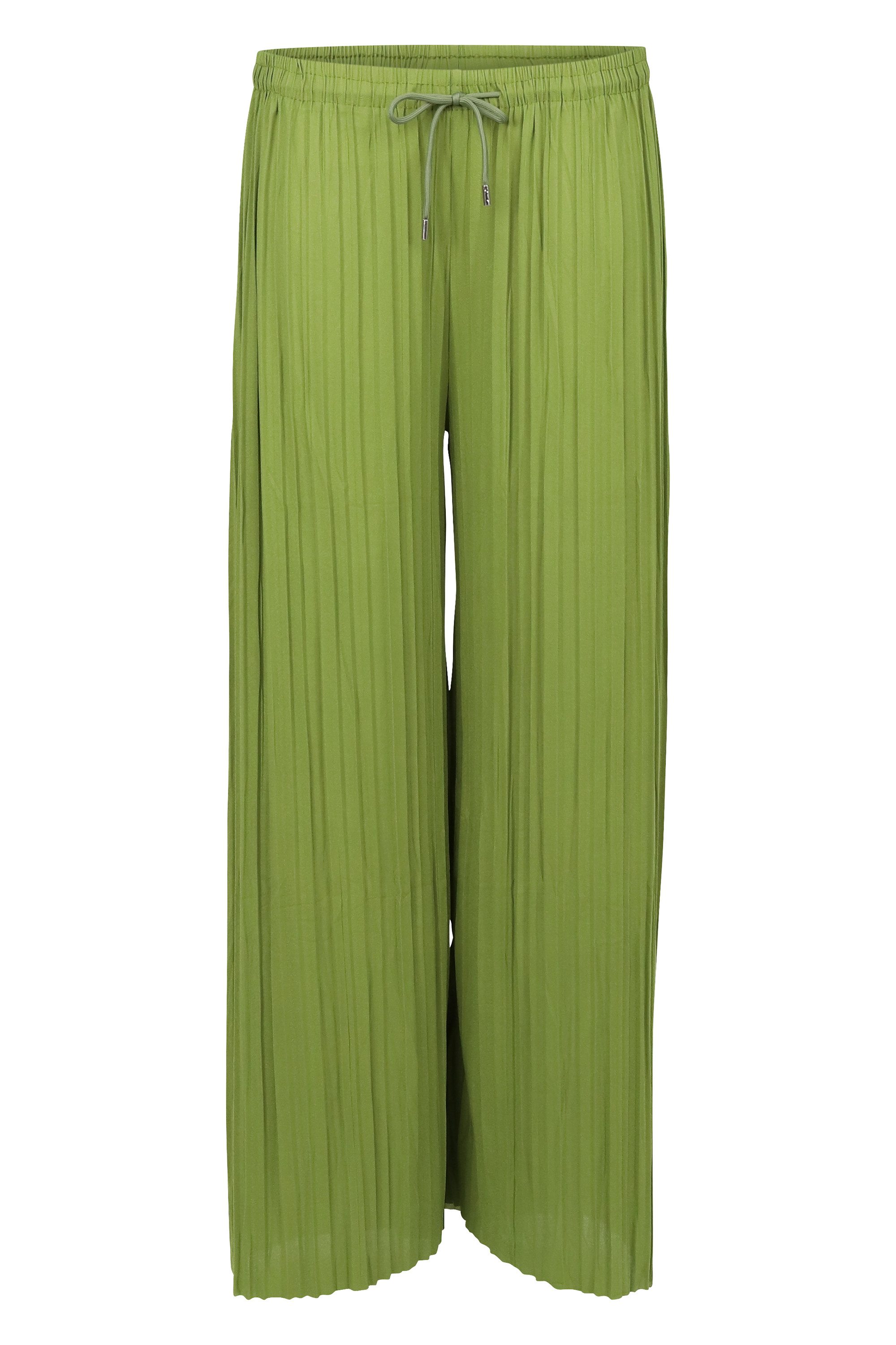 malito more than fashion Palazzohose Damen Plissee-Hose 883 Plissee Schlupfhose mit elastischem Bund 883