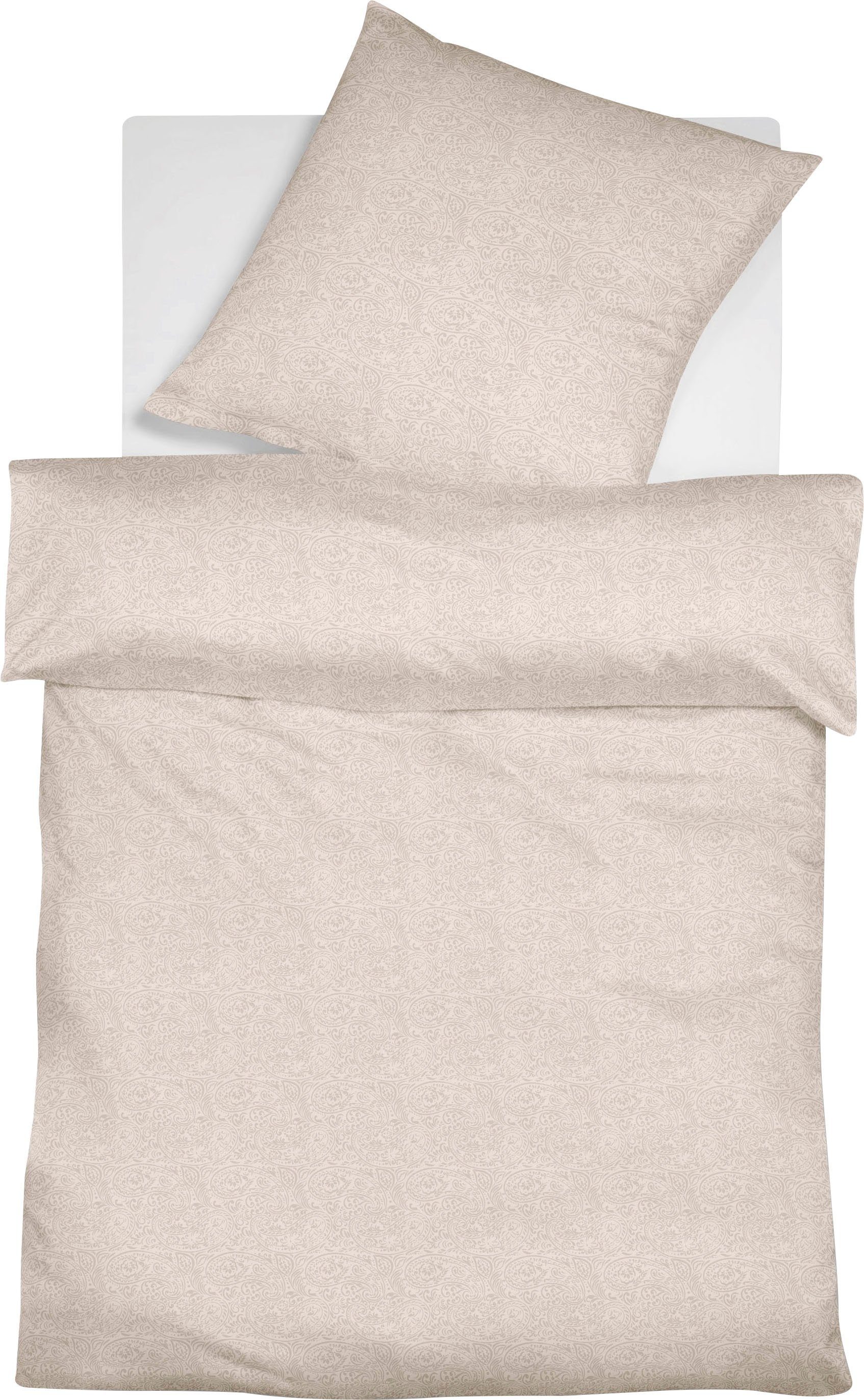 fleuresse Bettwäsche Jade, Mako-Damast, 3 teilig, günstig online kaufen