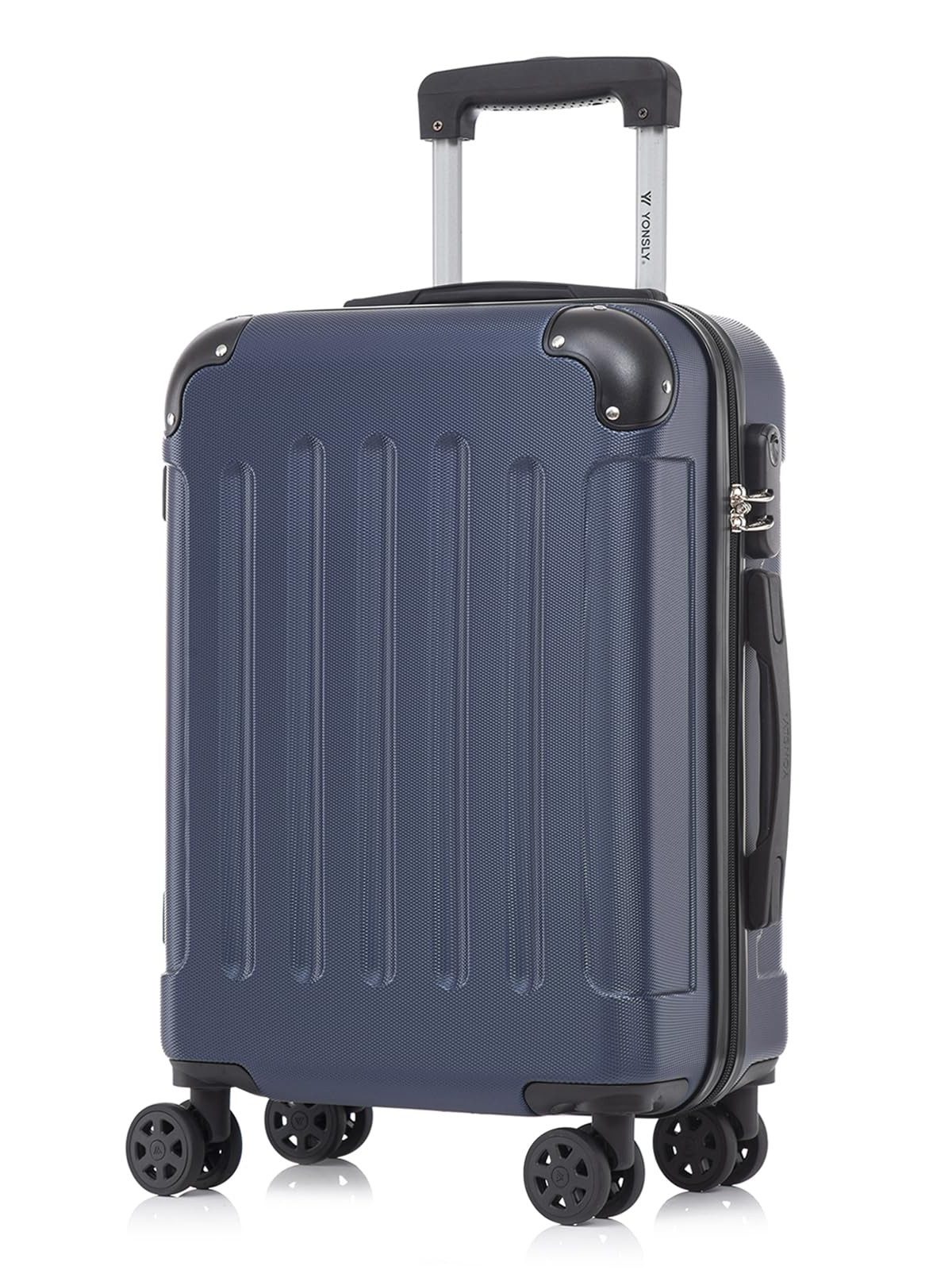 yonsly Hartschalen-Trolley Hartschalen-Koffer Trolley 360° Rollen, robuster günstig online kaufen