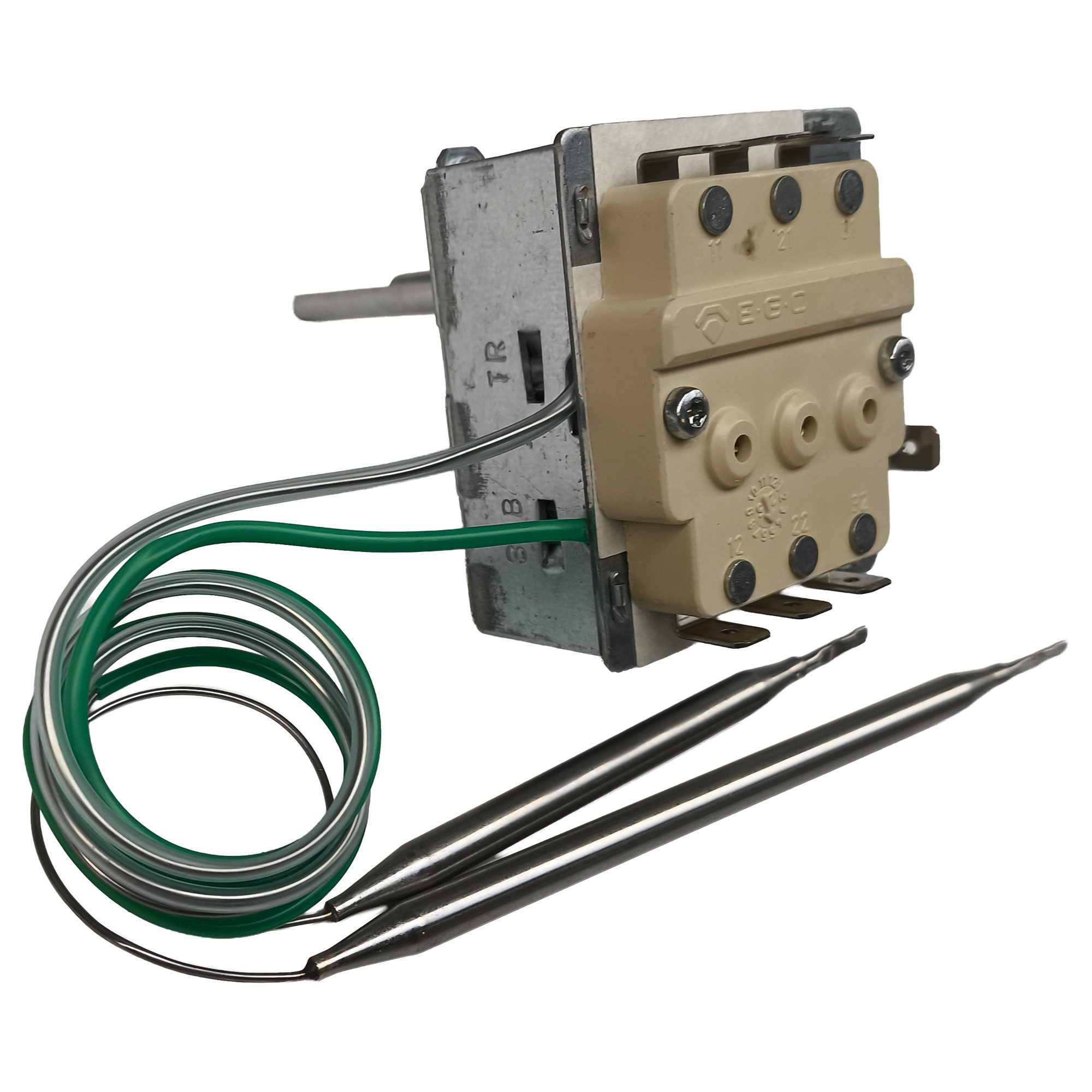VIOKS Thermodetektor Thermostat 30-80°C Temperaturfühler Regler, für Heißwassergeräte