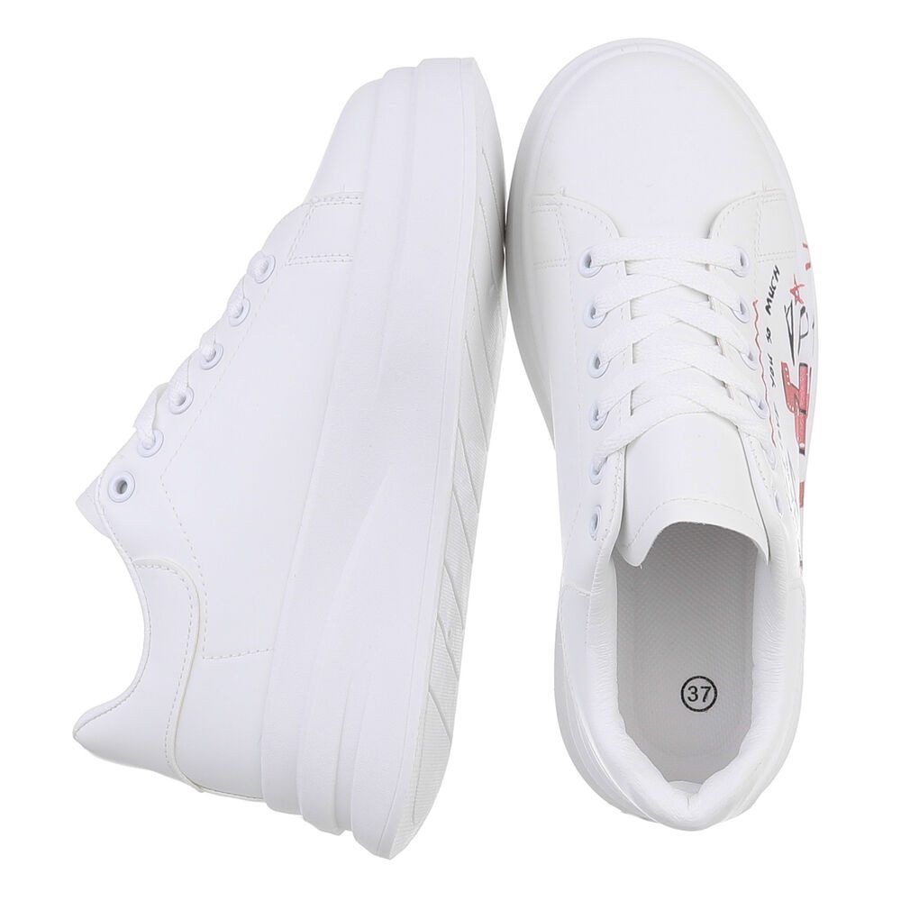 Ital-Design Damen Low-Top Freizeit Sneaker (88519146) Flach Sneakers Low in günstig online kaufen