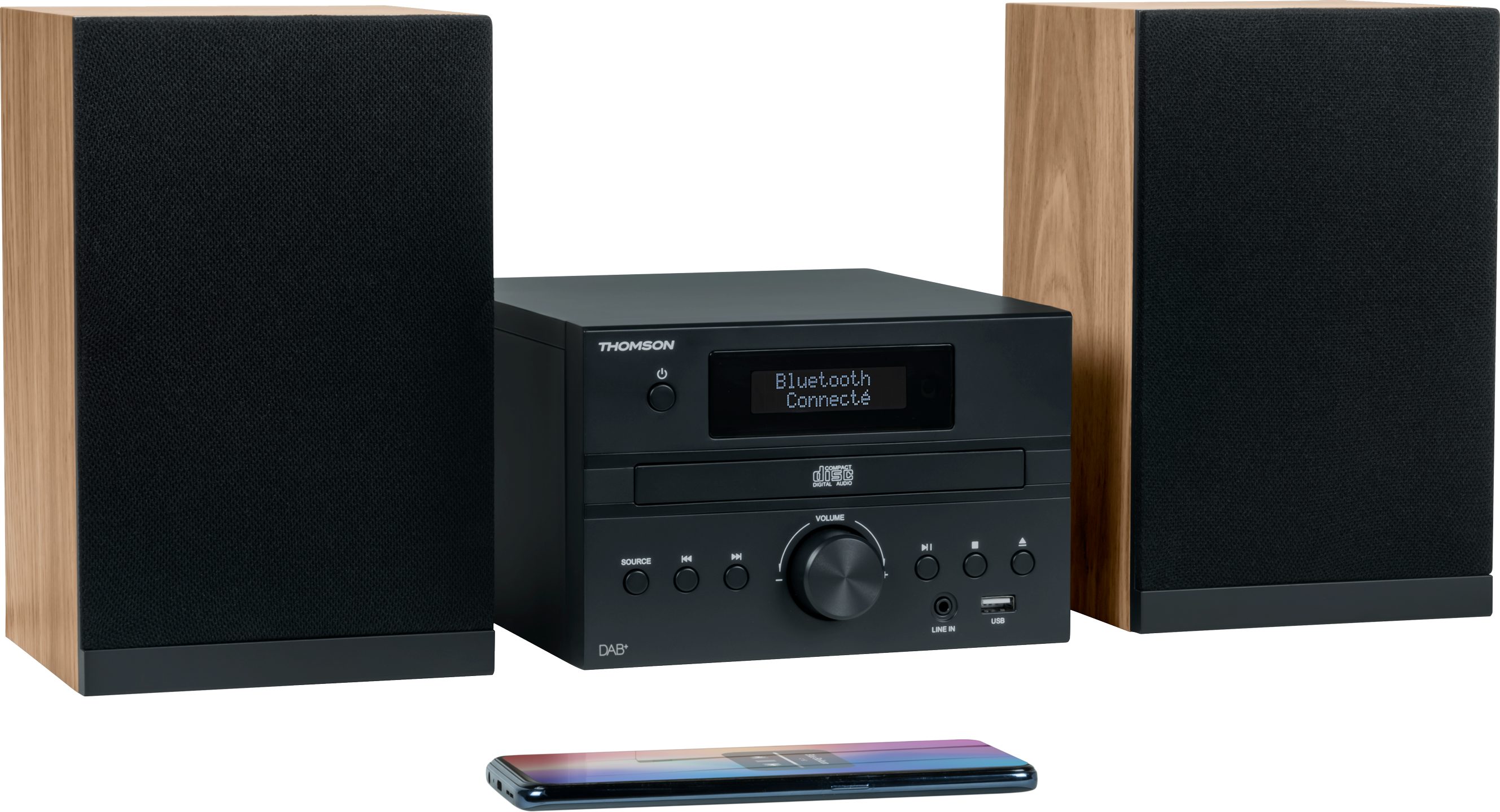 Thomson Thomson Micro-Kompaktanlage MIC123DABBT Microanlage