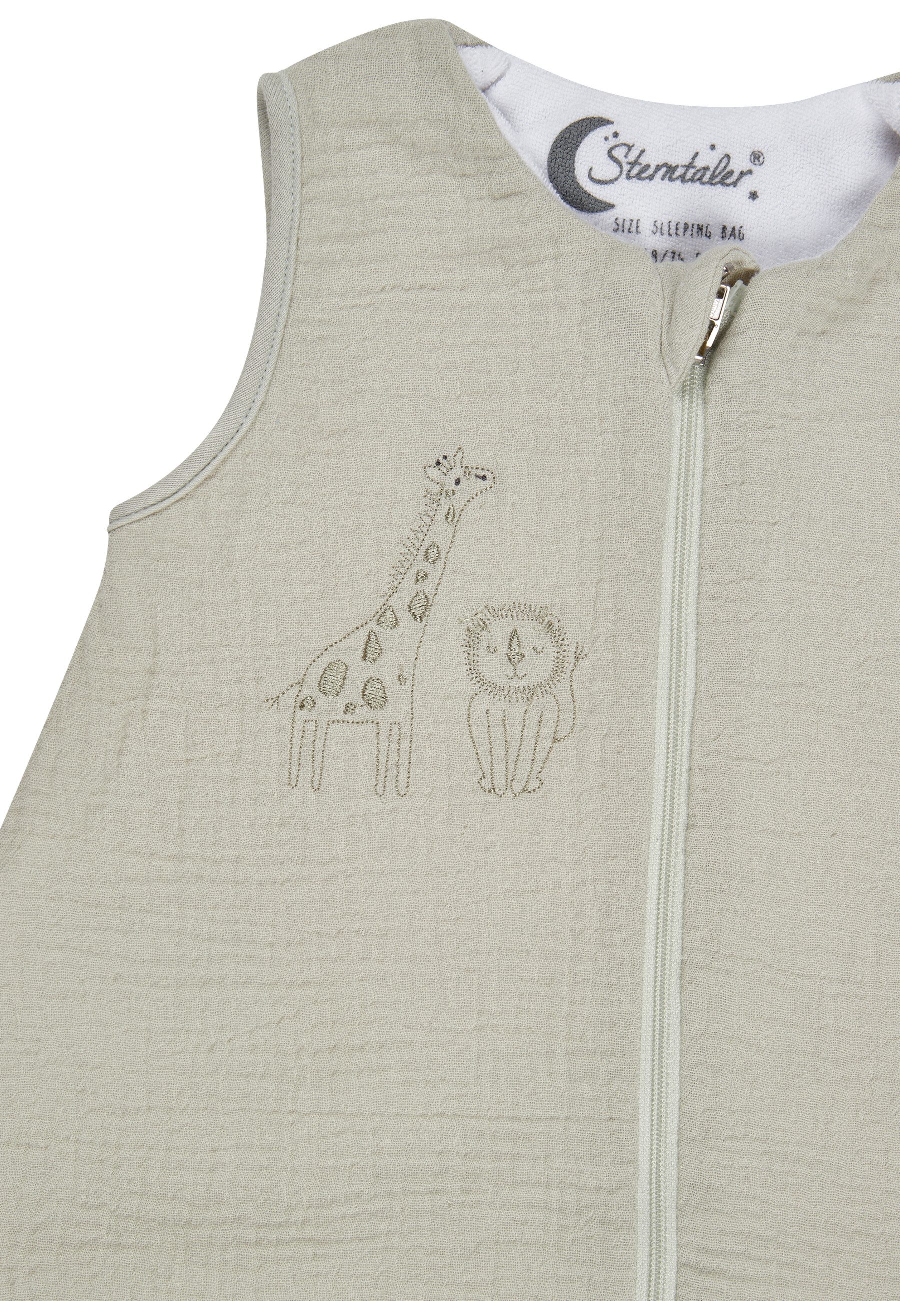 Sterntaler® Babyschlafsack Schlafsack mit Beinen 104/110 Safari (1 tlg) – Bild 5 von 5