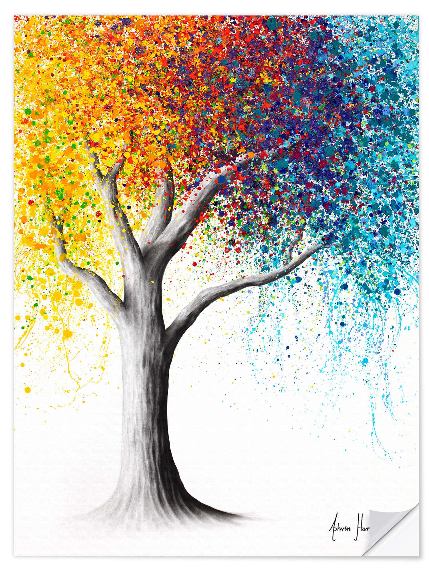 Wandfolie Ashvin Harrison