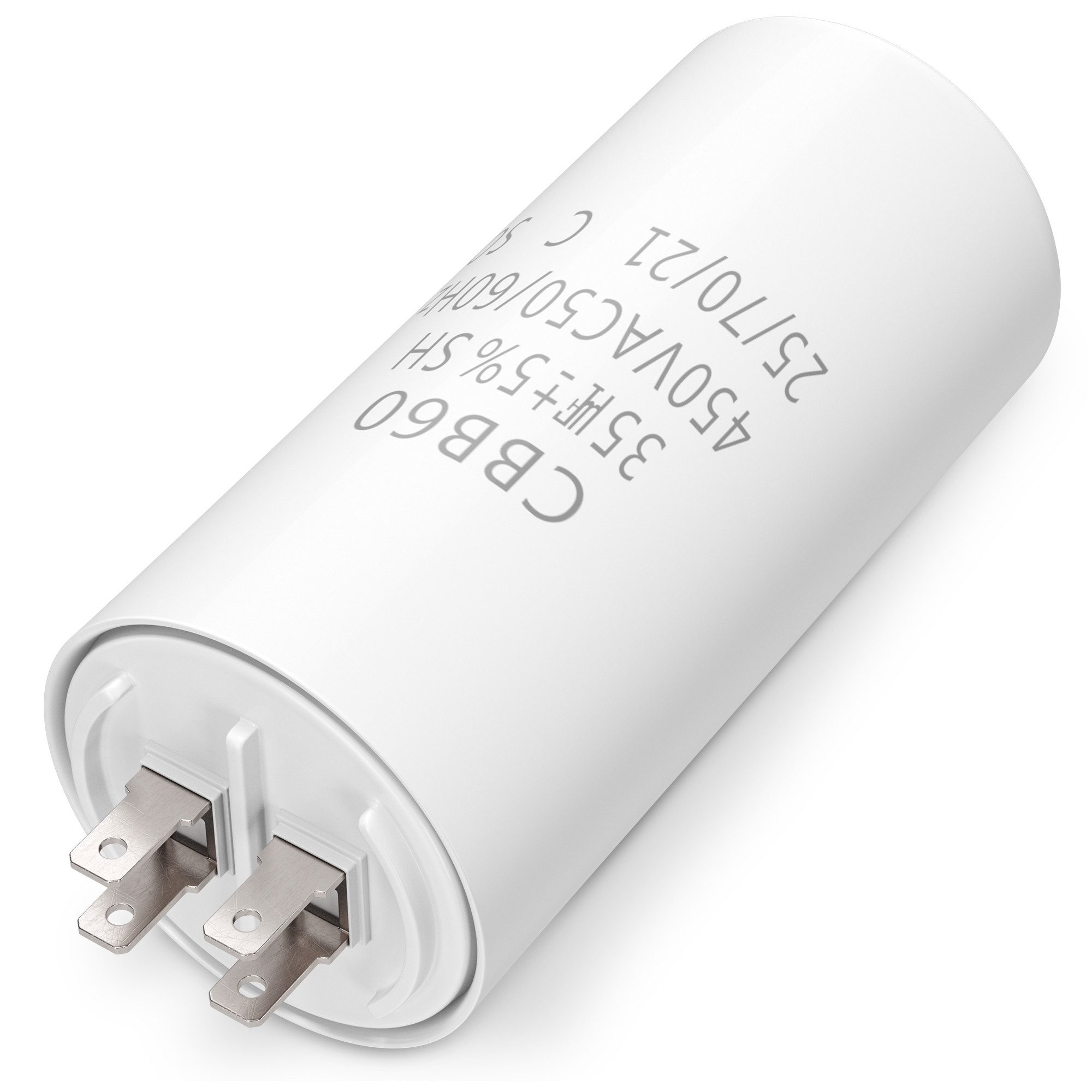 VIOKS Montagezubehör Kondensator 35,00µF 450V, 35,00µF 450V mit Steckfahnen