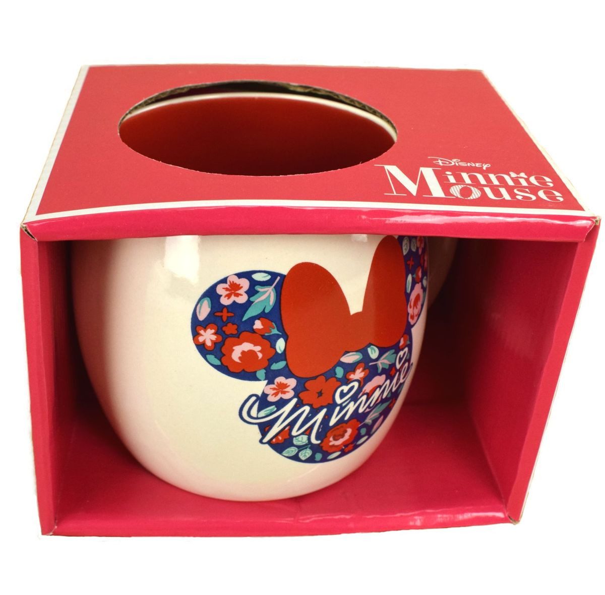 Tasse Tasse Globe Minnie Mouse Motiv 380 ml aus Keramik