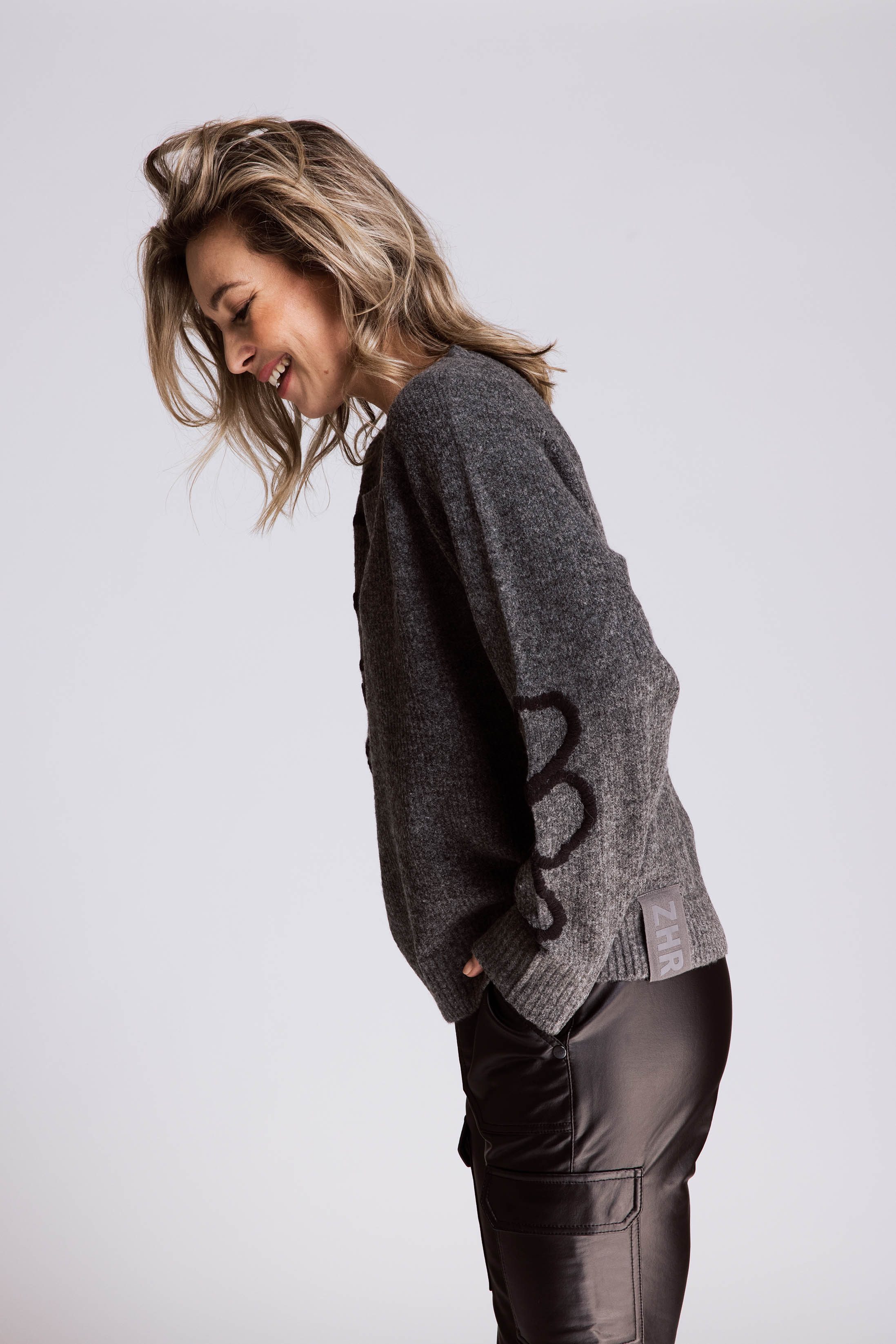 Zhrill Strickpullover ZHLUANA FLOWER günstig online kaufen