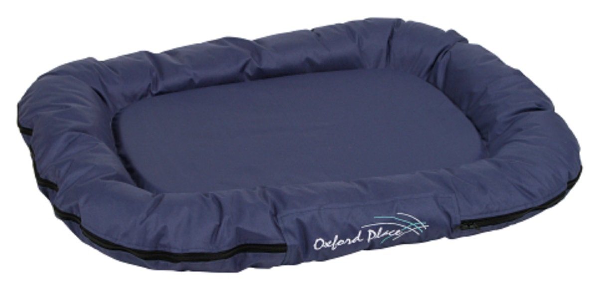 Kerbl Tierbett Liegekissen Oxford Place blau 100x70x15 cm Kerbl 84990