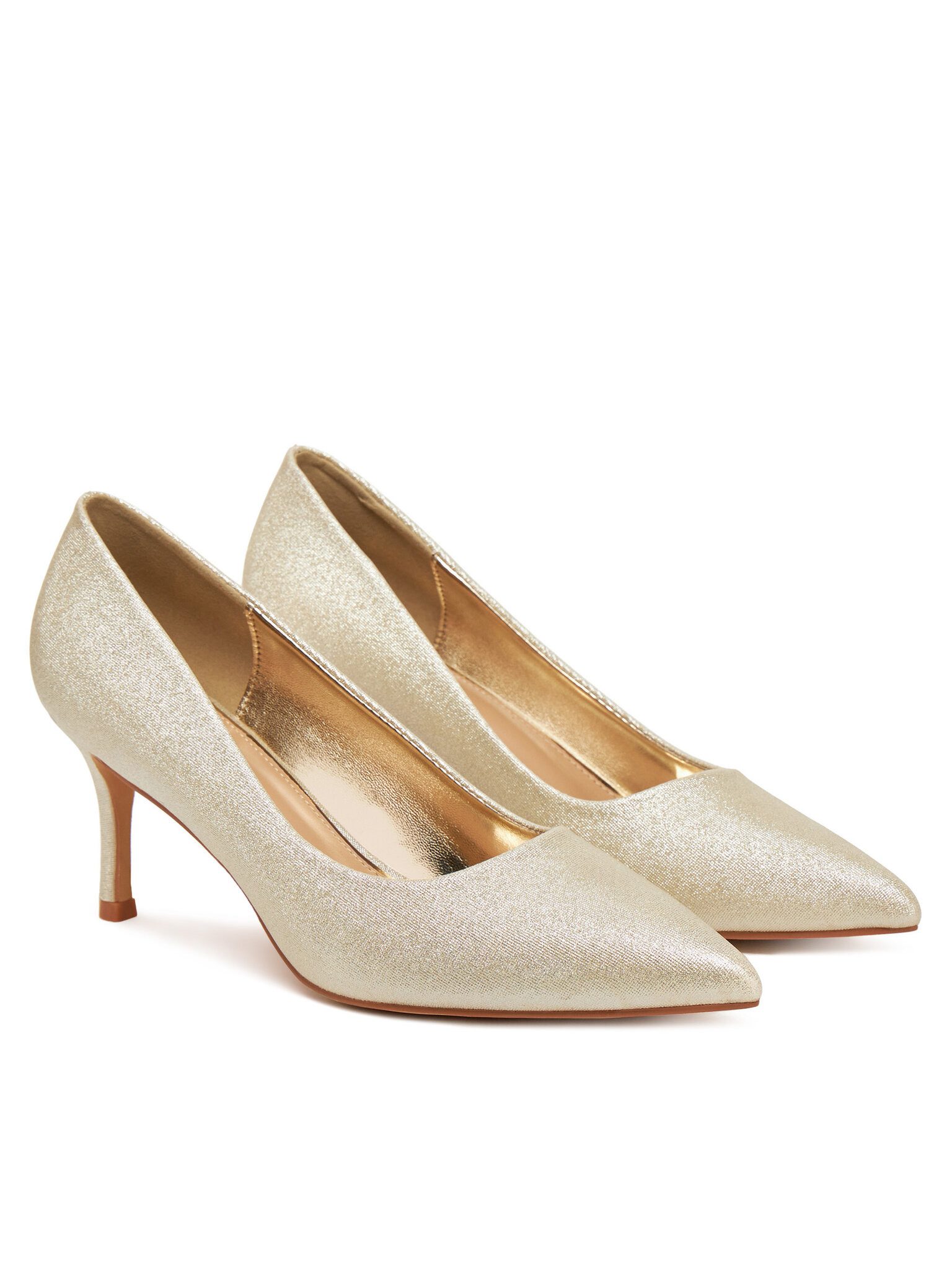 DeeZee Deezee Damen High Heels Gold BK-0807-1 High-Heel-Stiefel