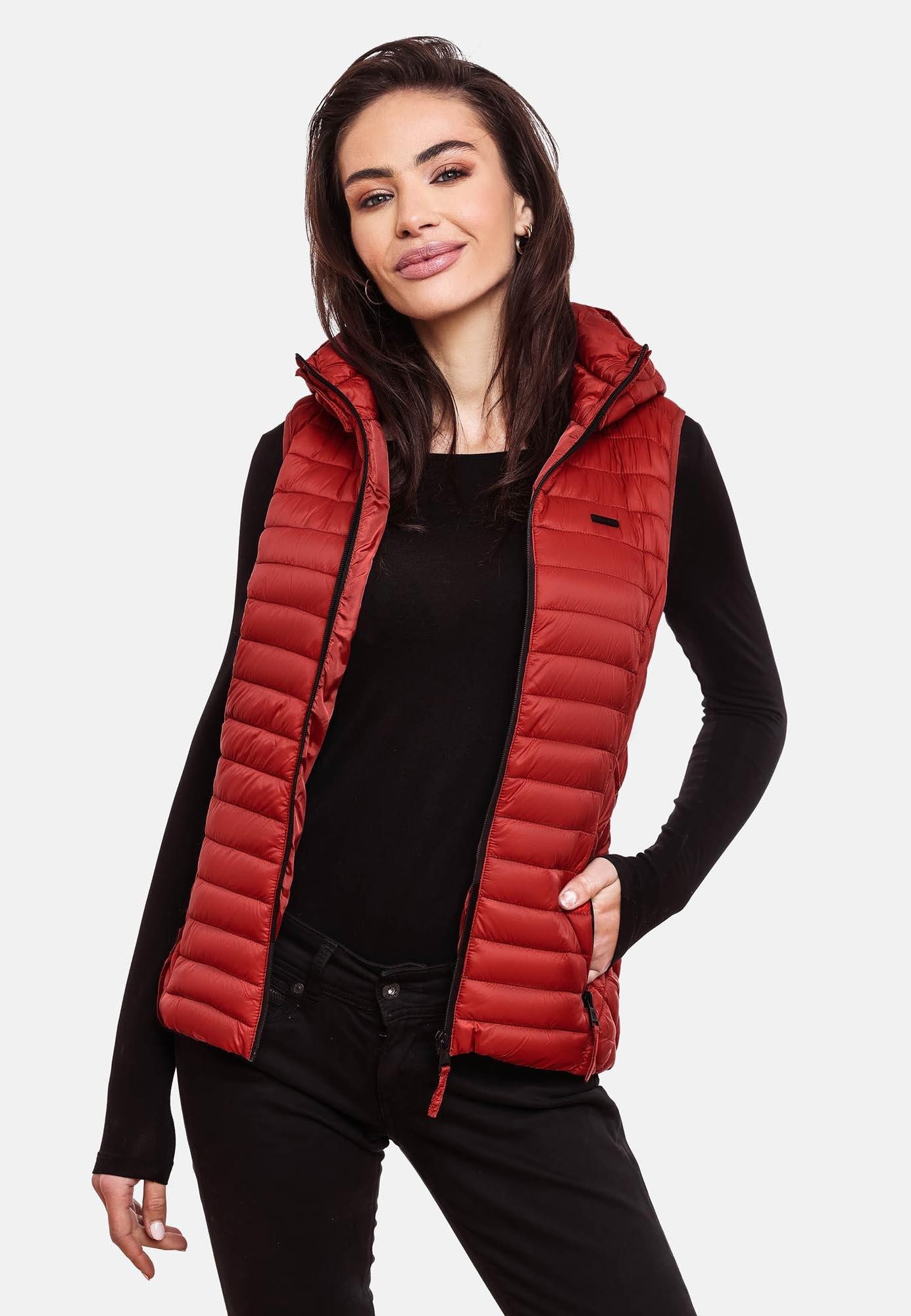 Marikoo Steppweste mit abnehmbarer Kapuze günstig online kaufen