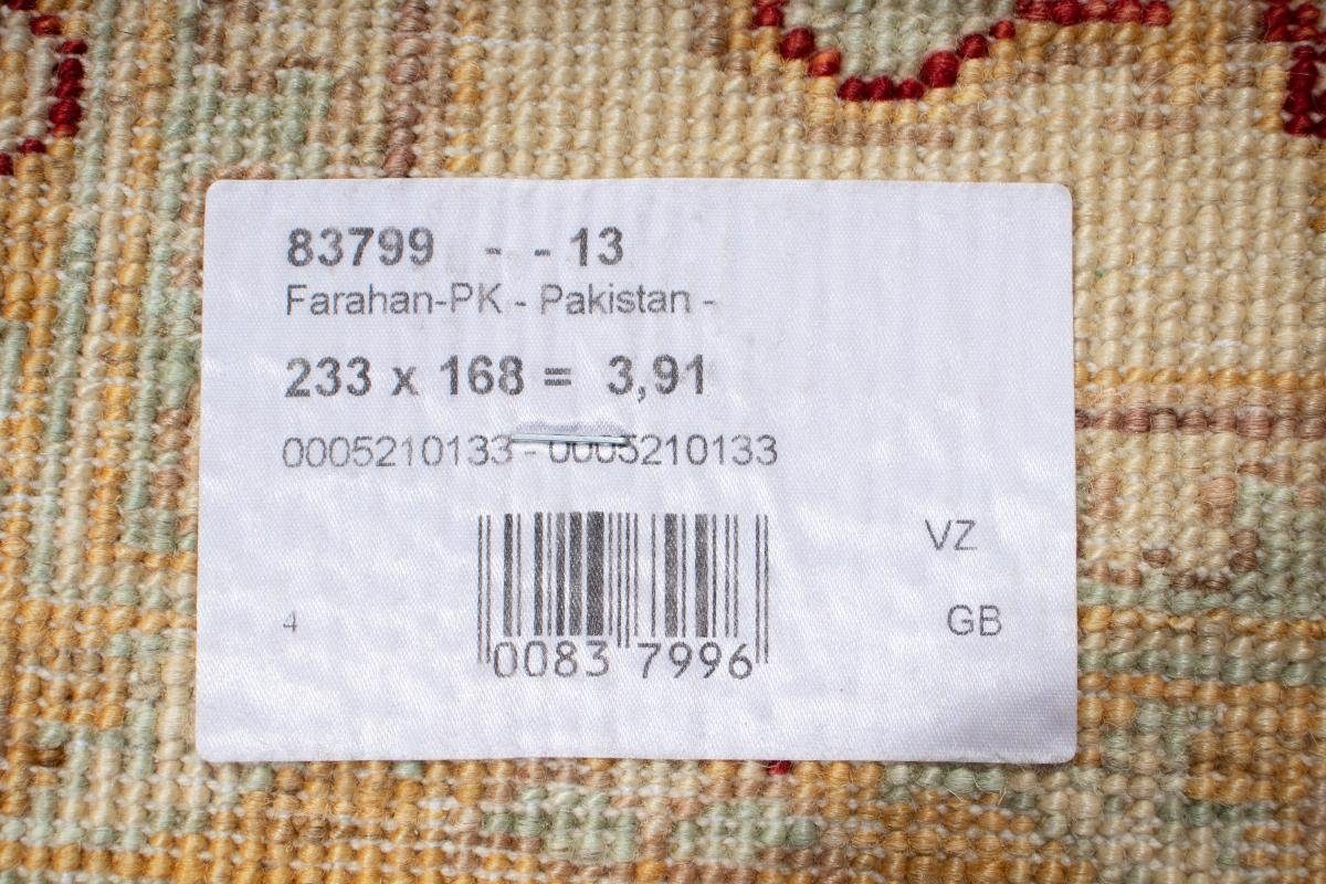 Orientteppich Ziegler Handgeknüpfter Farahan Arijana Trading, 5 169x234 Nain Orientteppich, mm Höhe: rechteckig