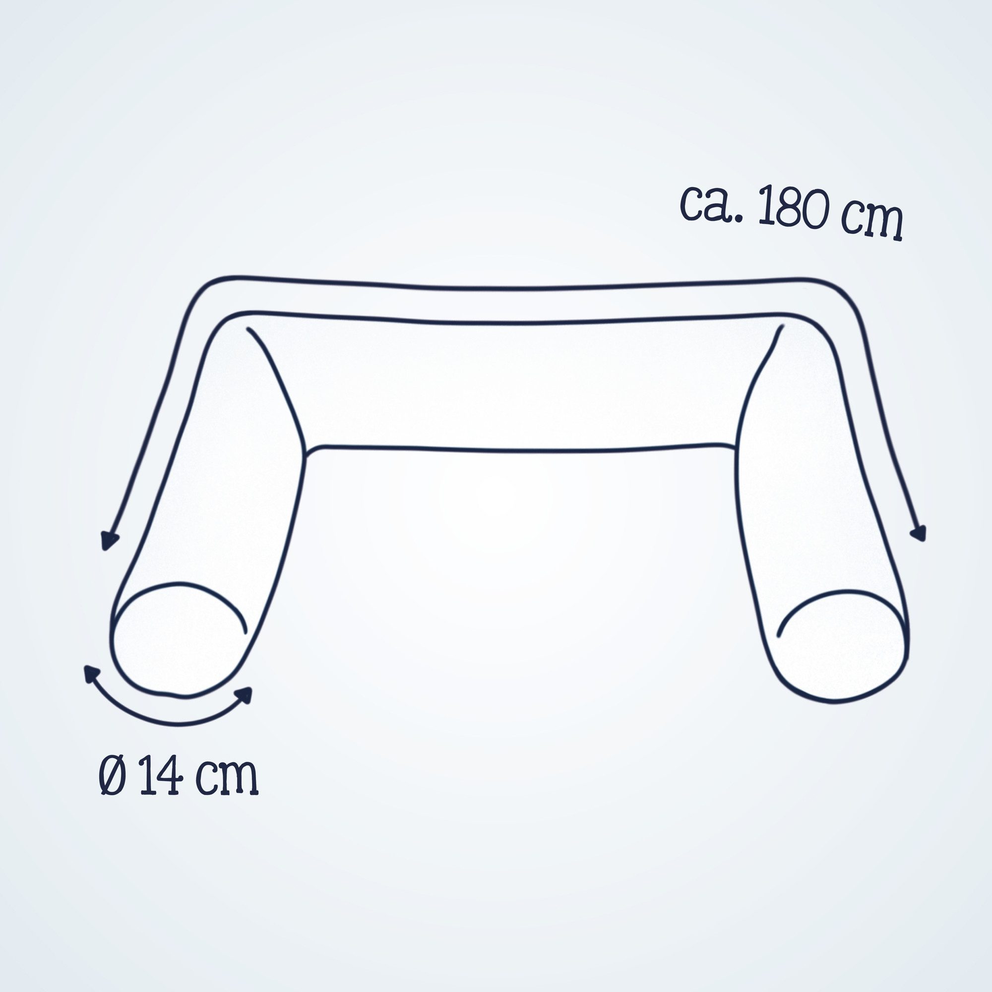 Julius Zöllner Kuschelnest Savanne beige Bettschlange Jersey 180, (1-tlg), Babynestchen