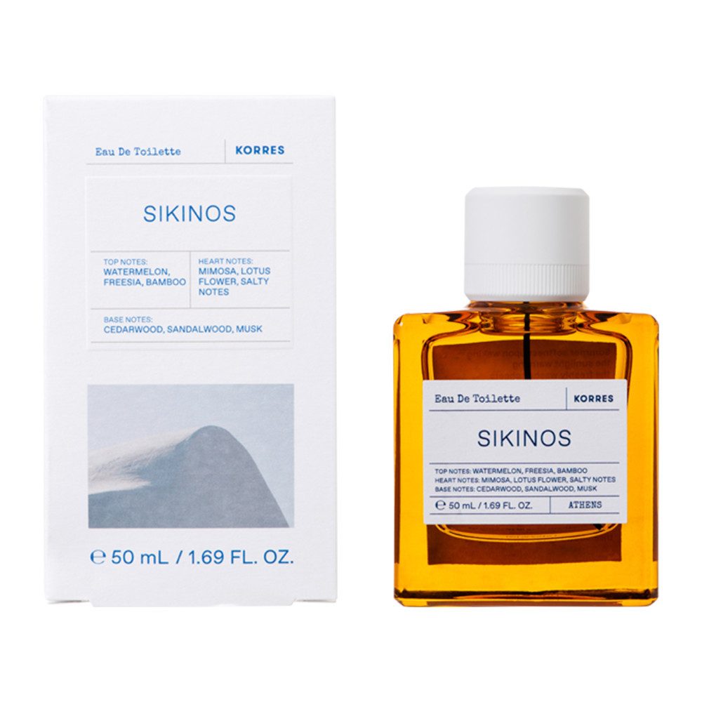 Korres Eau de Toilette Korres Skinos Eau de Toilette Nat. Spray, Sommerlicher Duft mit floralen und aquatischen Noten
