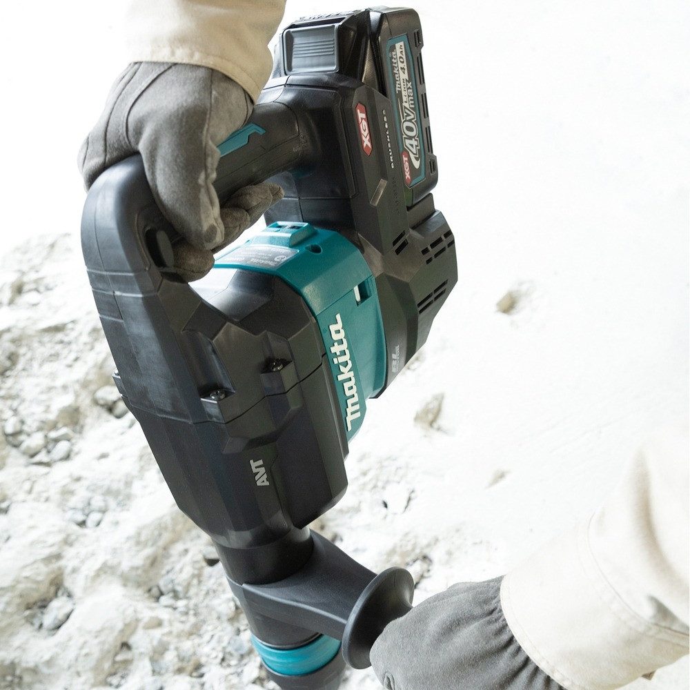 Makita Akku-Meißelhammer, Stemmhammer XGT, HM001GM201, 40V, SDS-MAX, 2 x 4 Ah Li-Ion im