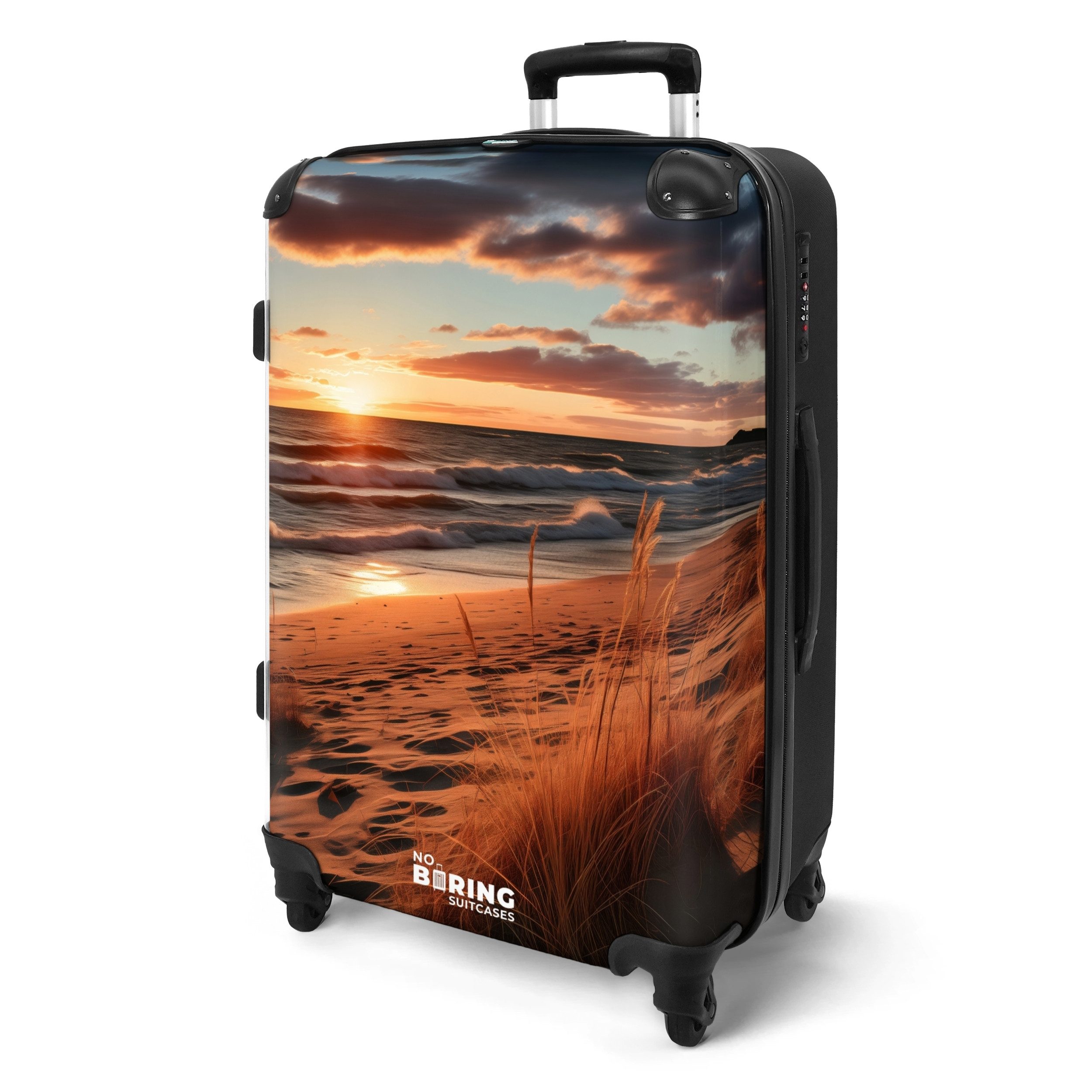 NoBoringSuitcases.com© Hartschalen-Trolley Meer bei Sonnenuntergang 67 günstig online kaufen