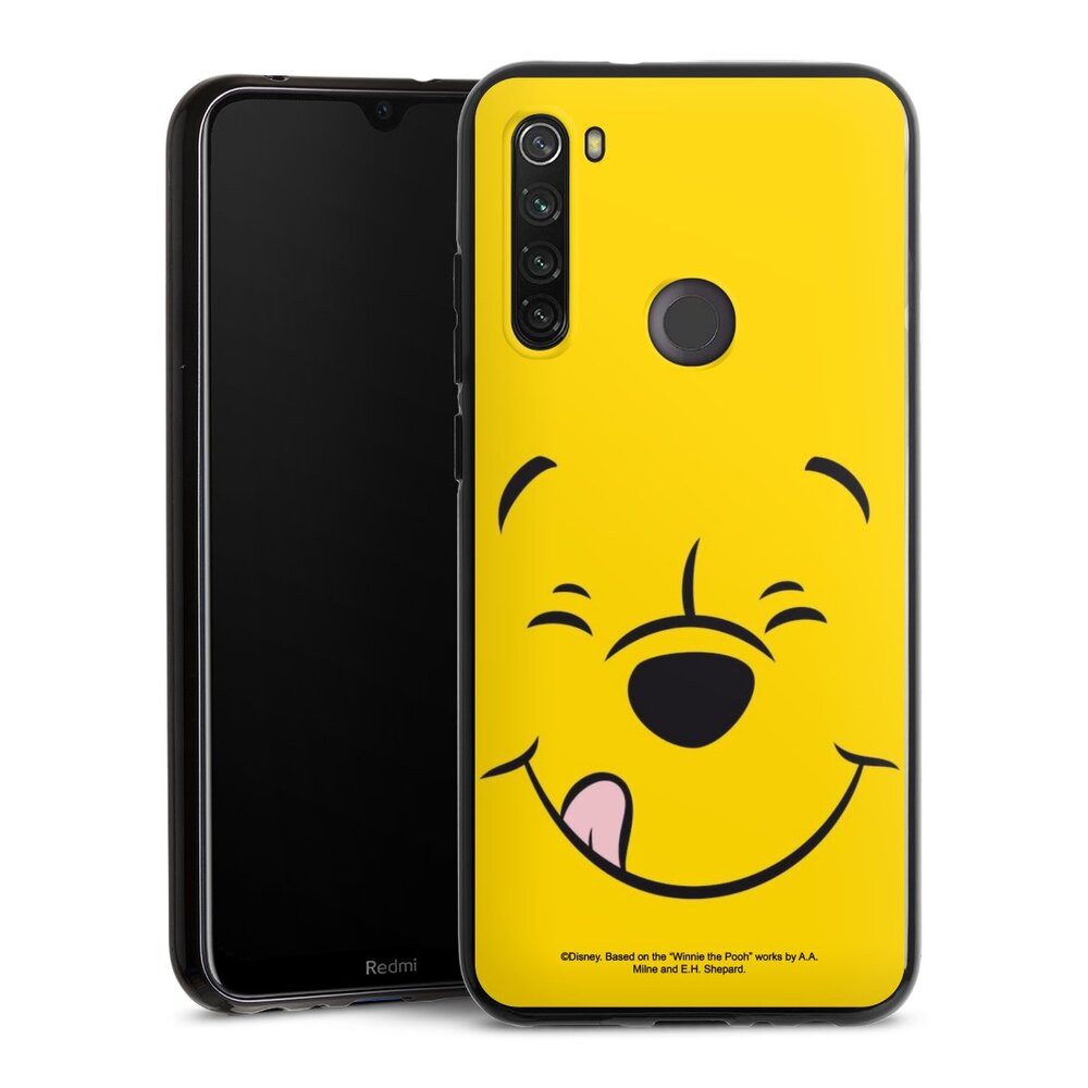 DeinDesign Handyhülle Winnie Puuh Offizielles Lizenzprodukt Disney Puuh Closeup, Xiaomi Redmi Note 8T Silikon Hülle Bumper Case Handy Schutzhülle