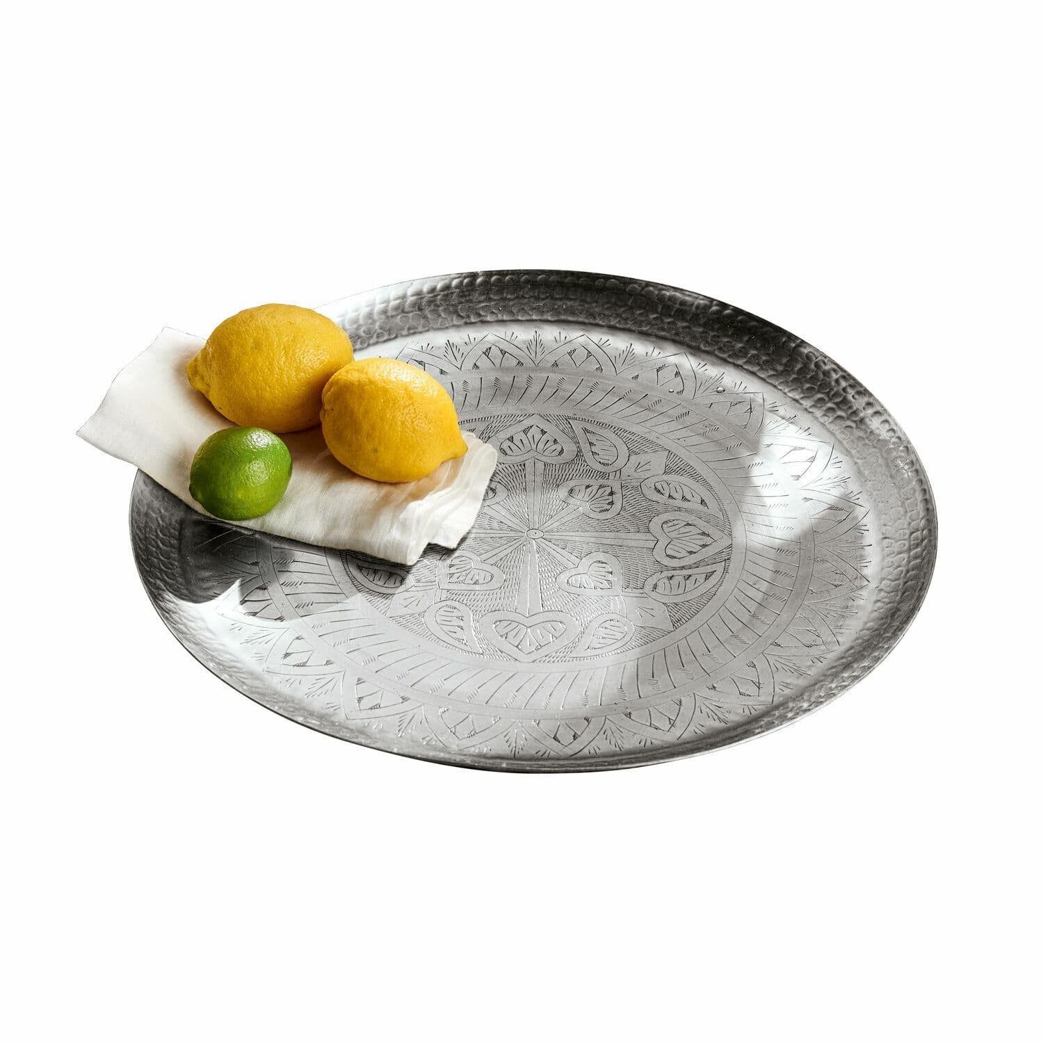 Mirabeau Tablett Tablett Moleur silber, Aluminium