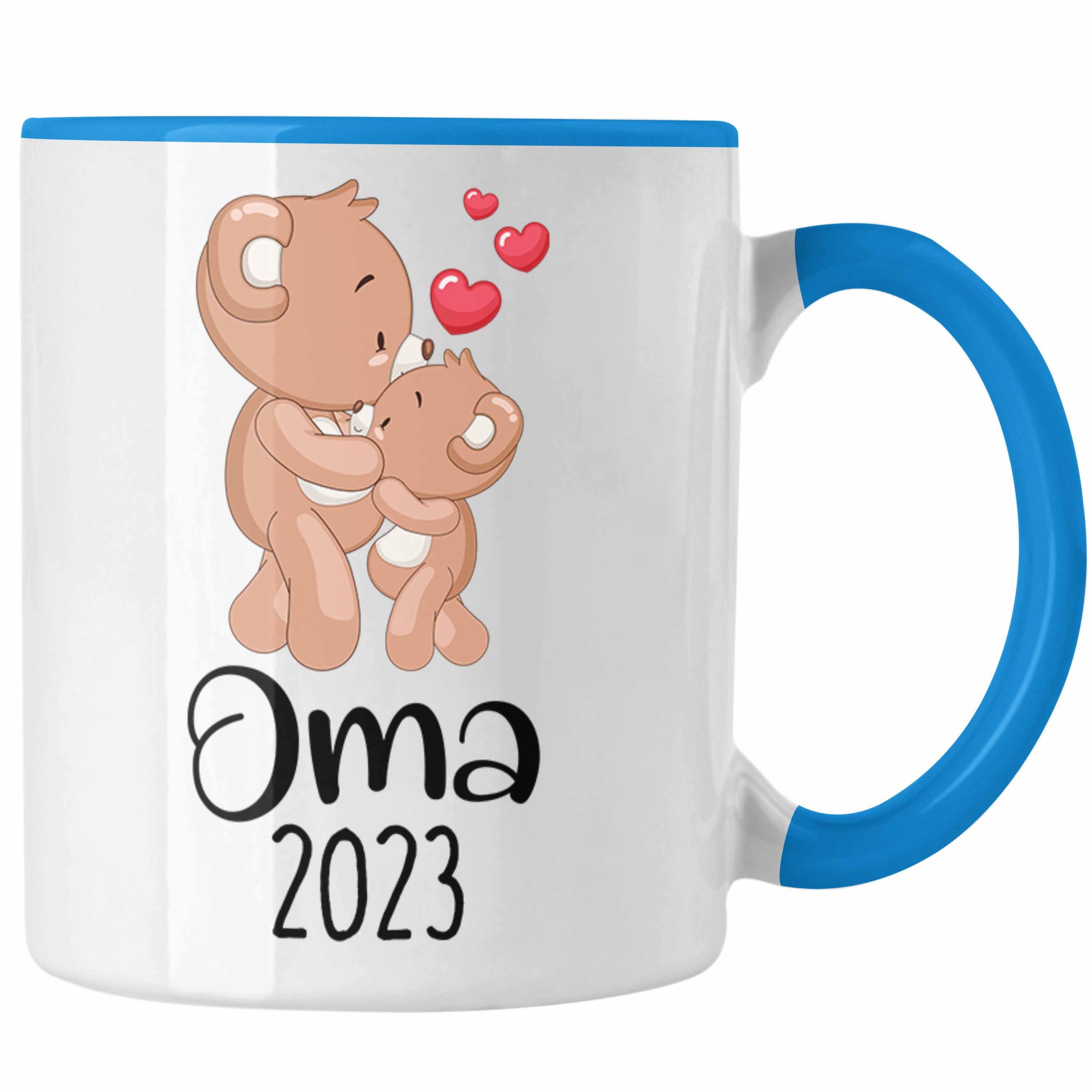 2023 Blau Schwangerschaft Trendation Du - Oma Tasse Tasse Wirst Trendation Geschenk