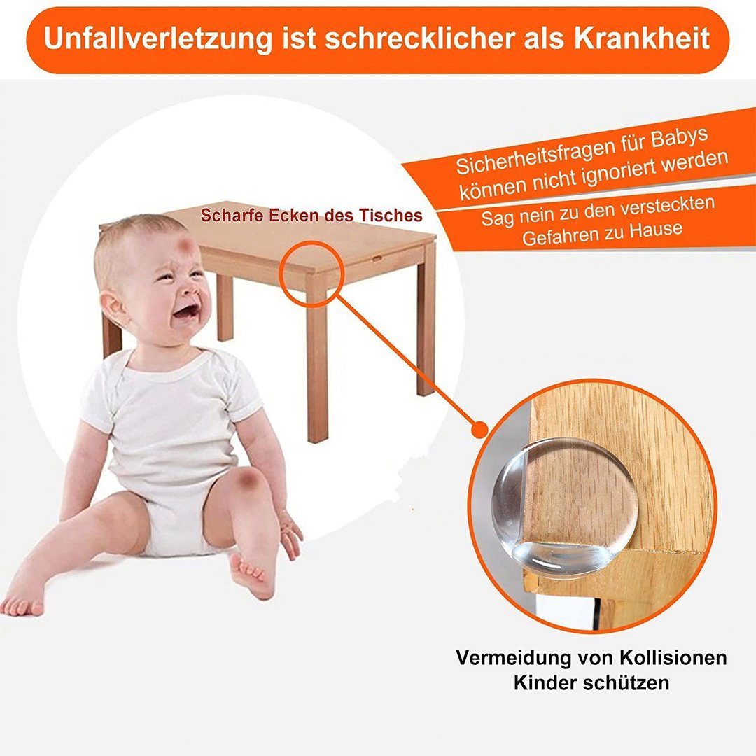 SOTOR Ladekantenschutz Durchsichtiger Kantenschutz für Babytische