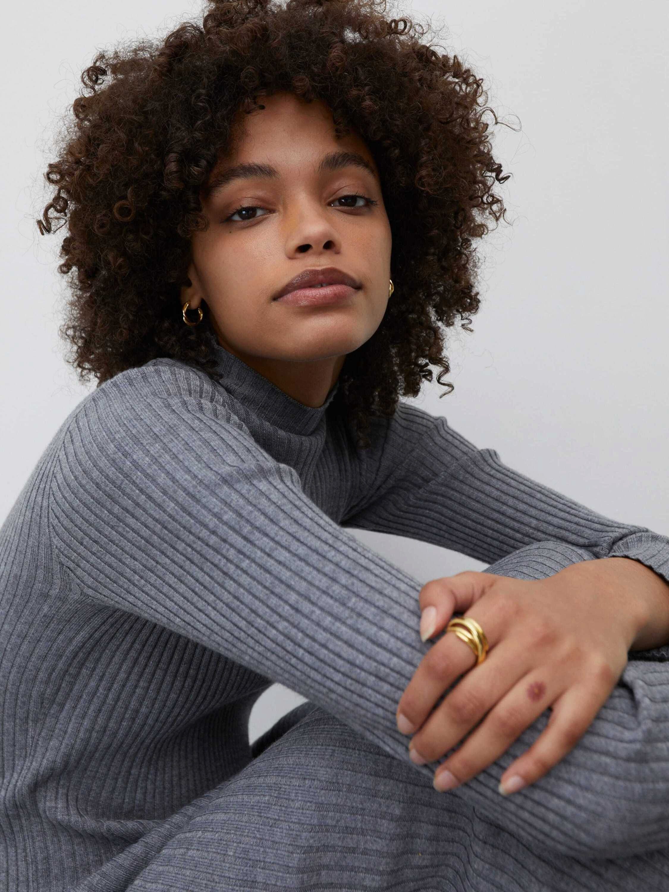 EDITED Maxikleid Hada (1-tlg) Plain/ohne Details günstig online kaufen