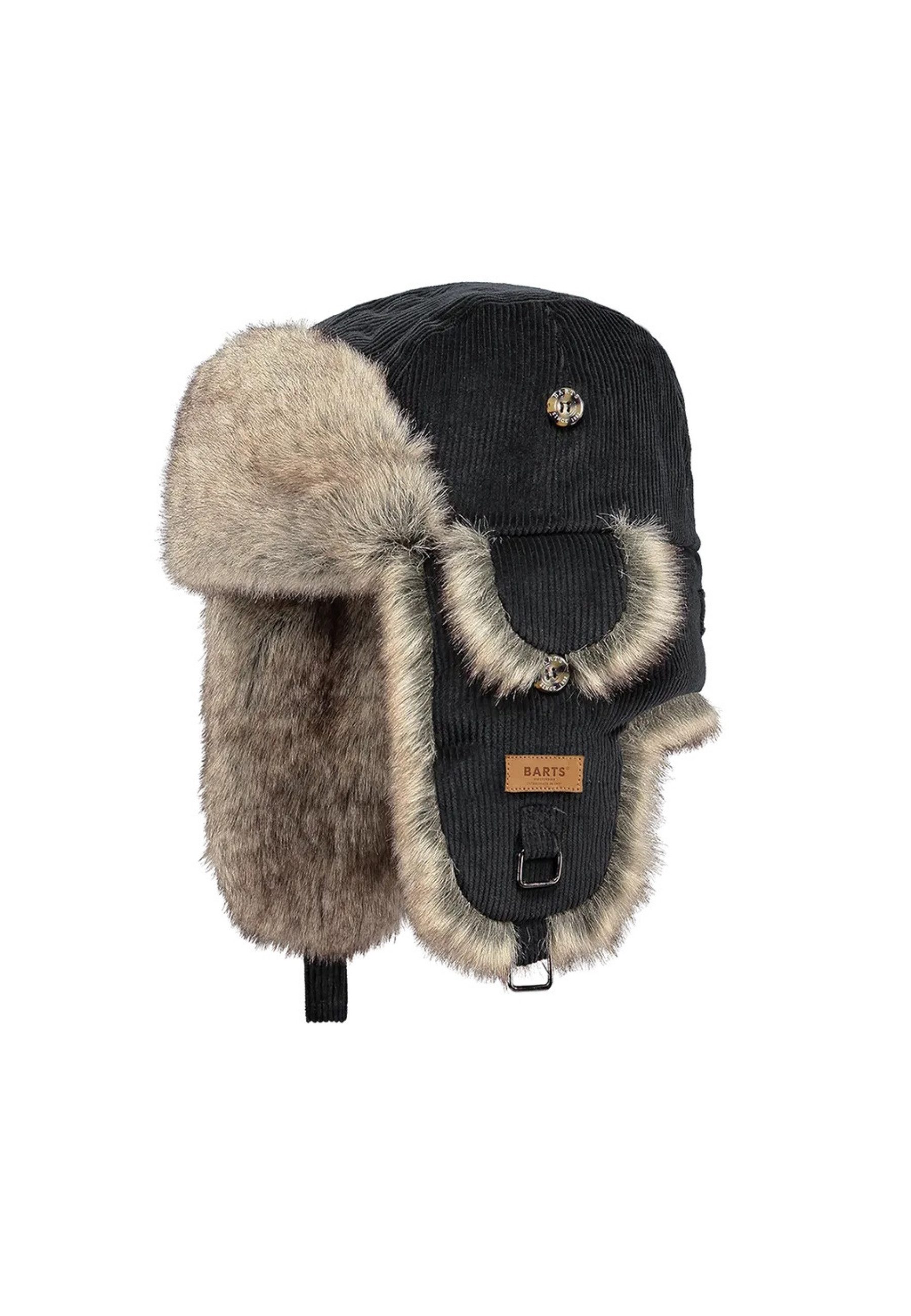 Barts Fellimitatmützen Mütze Bomberhut Rib Bomber (1-St)