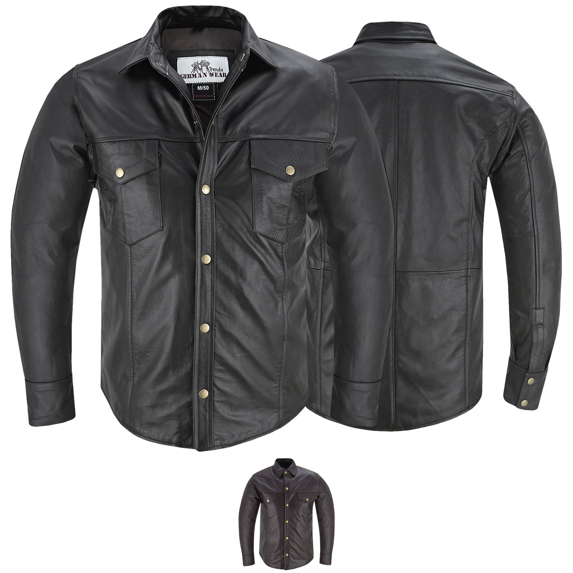 German Wear Outdoorhemd Trend510 Lederhemd Herren günstig online kaufen