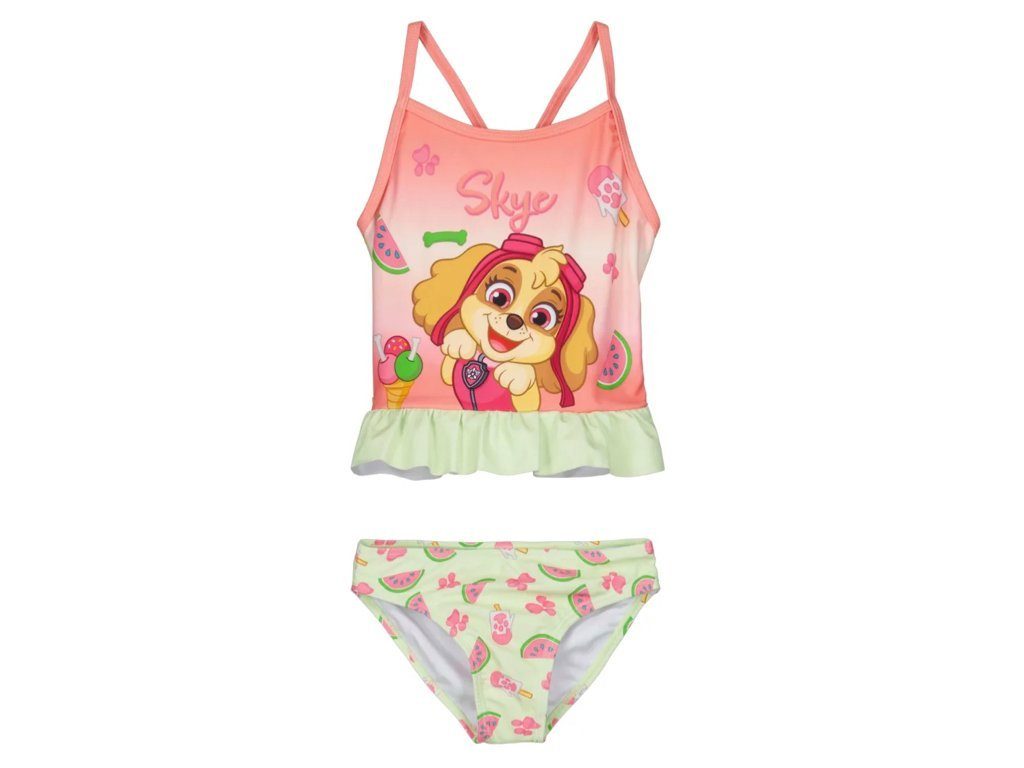 PAW PATROL Tankini Skye Flamingo