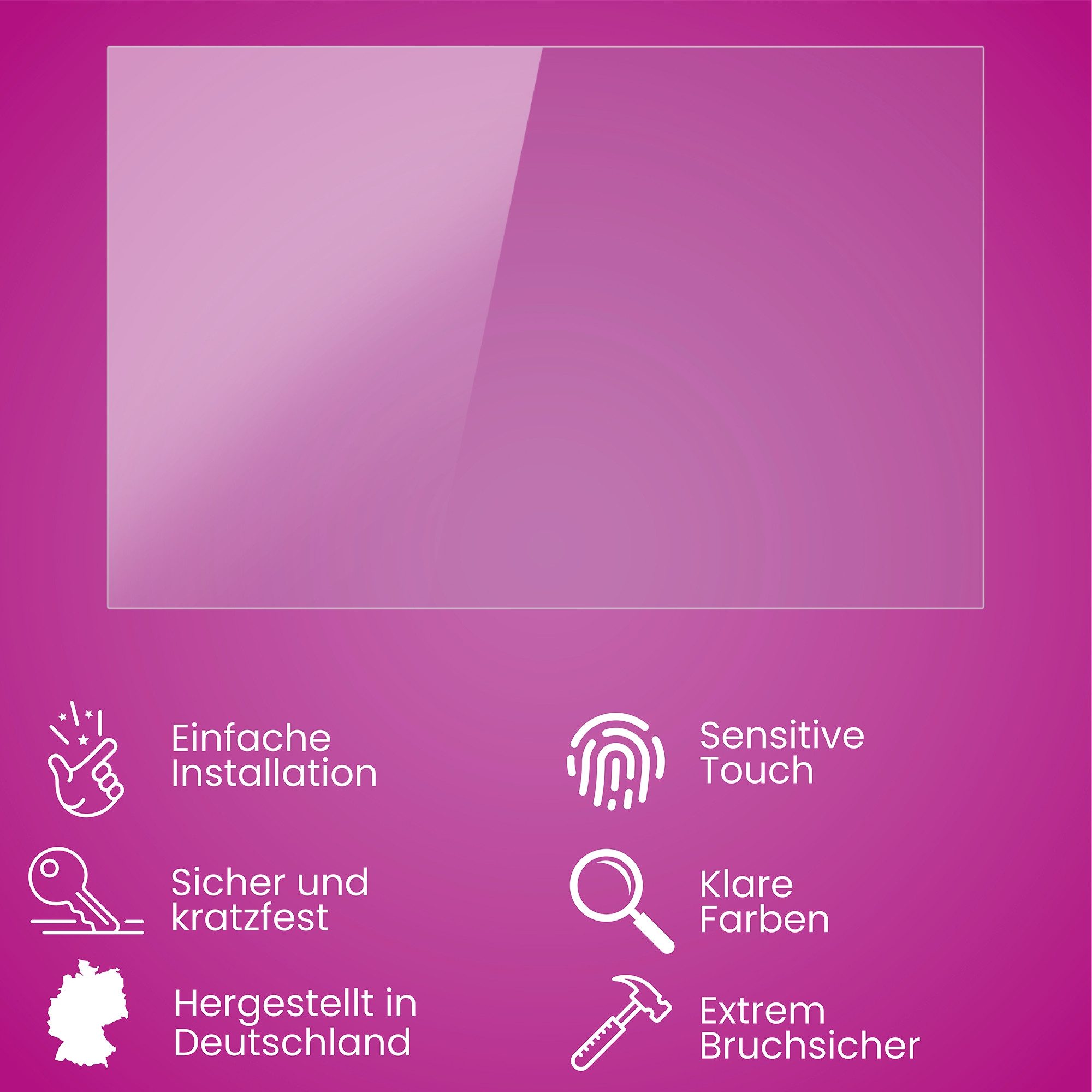 atFoliX Schutzfolie Panzerglasfolie für Asus ROG Ally RC71L 2023, Ultradünn und superhart