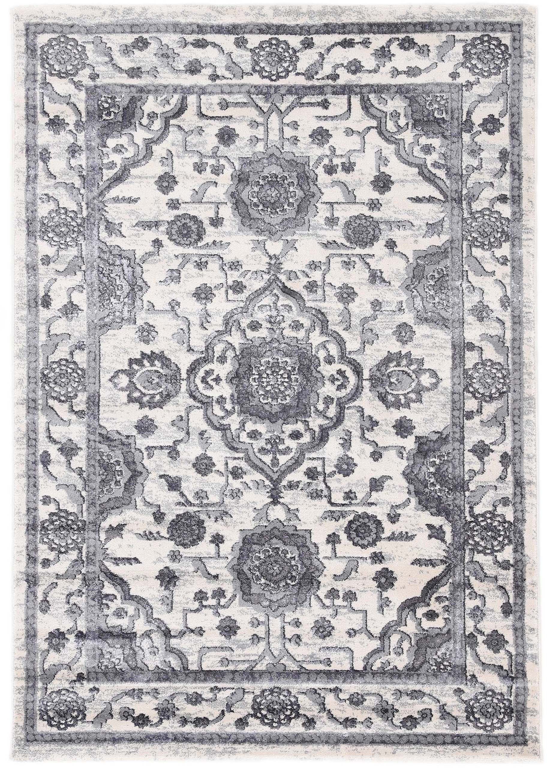 carpetfine Teppich Holy, rechteckig, Höhe: 8 mm, Vintage-Seiden-Optik, Wohnzimmer