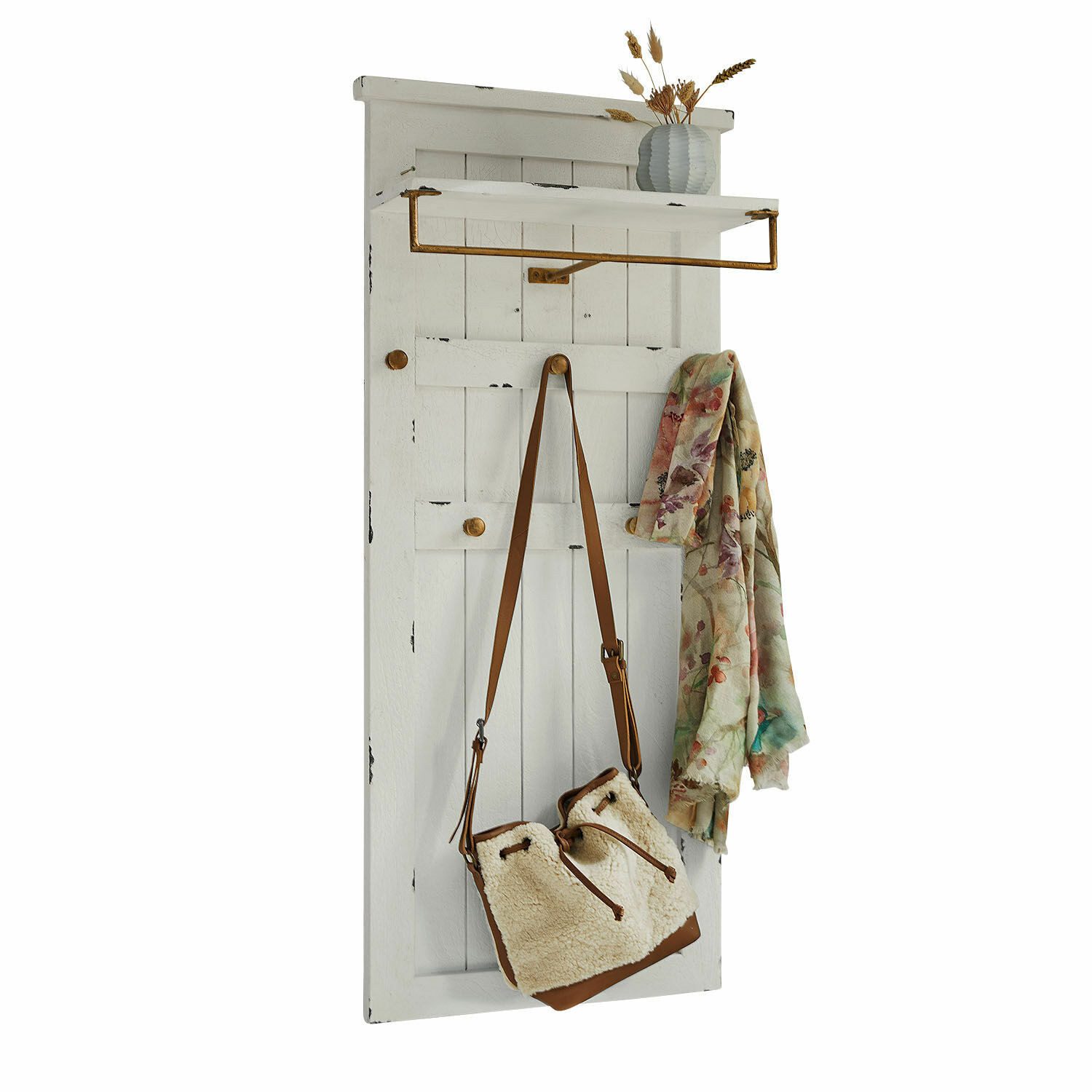 Mirabeau Garderobe Garderobe Falkesund antikweiß